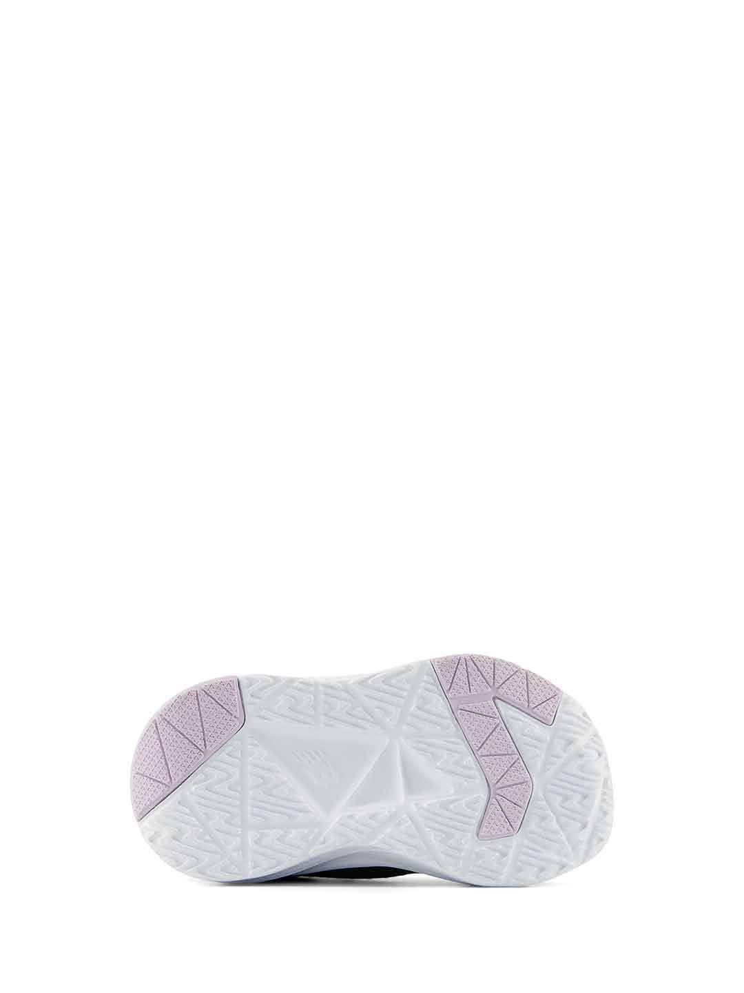 New Balance 578 sneakers kids nero con logo rosa