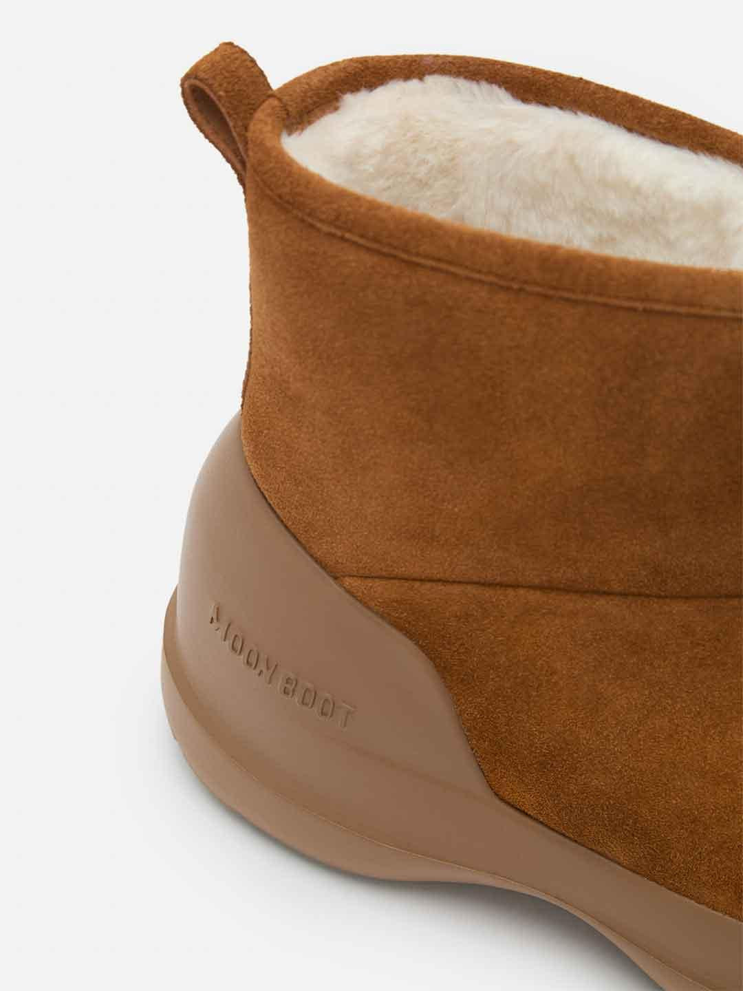 Moon Boot Mezzaluna Mid stivale cuoio