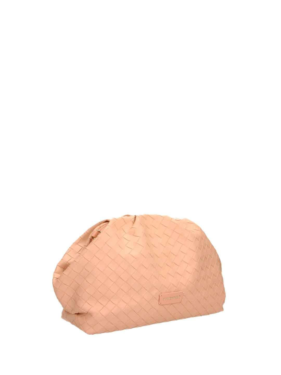 Vivienne D Maxi Pochette Twist borsa rosa