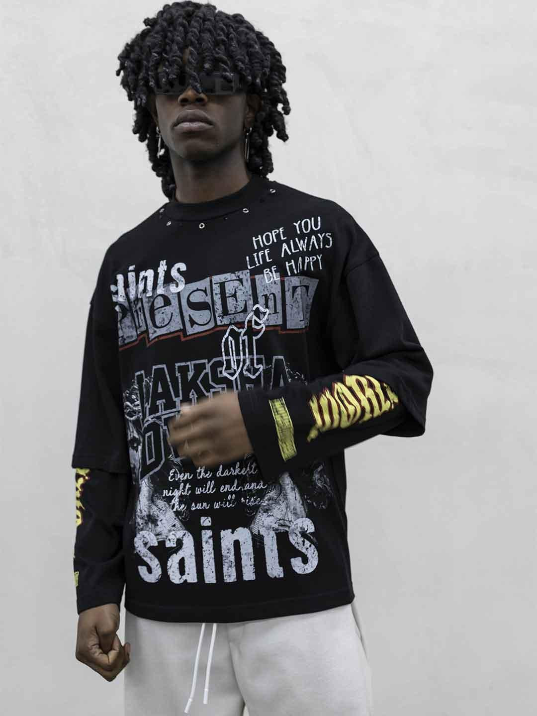 Present Day t-shirt nero