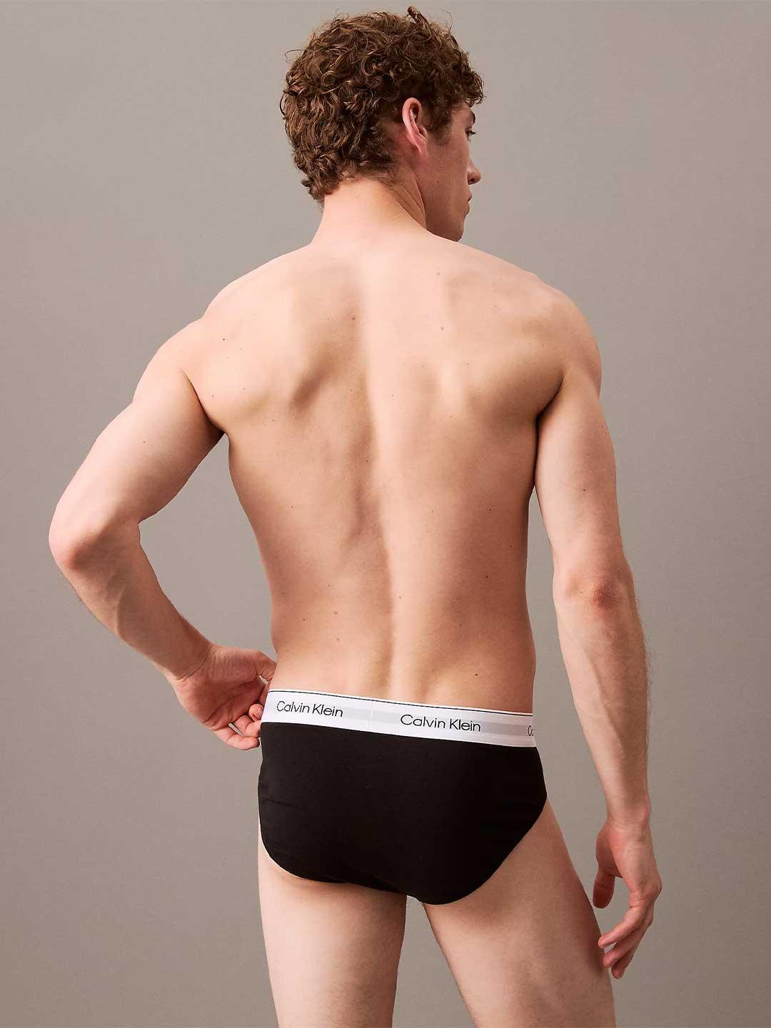 Calvin Klein slip multicolor con elastico bianco