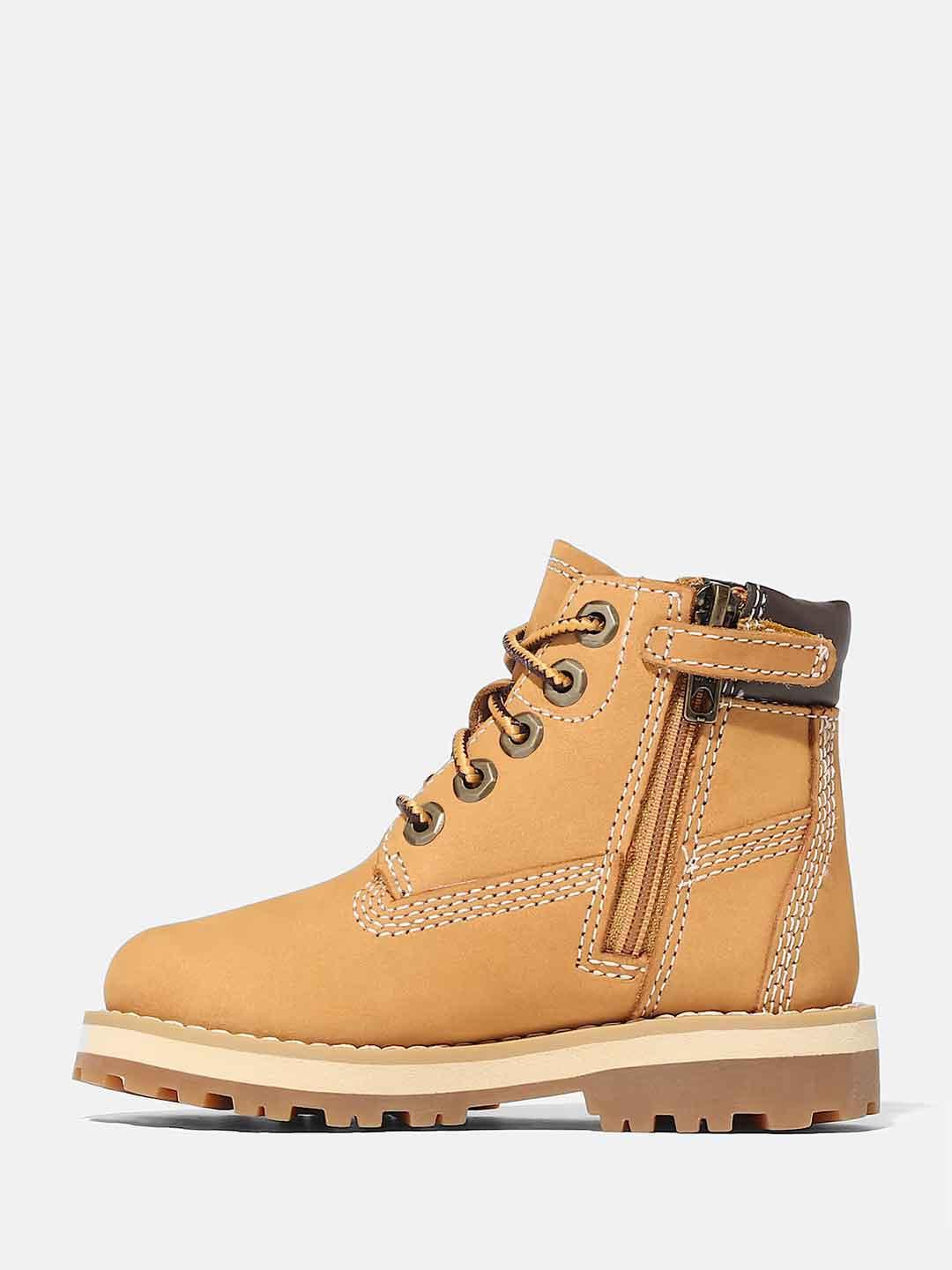 Timberland Courma anfibi kids beige con zip