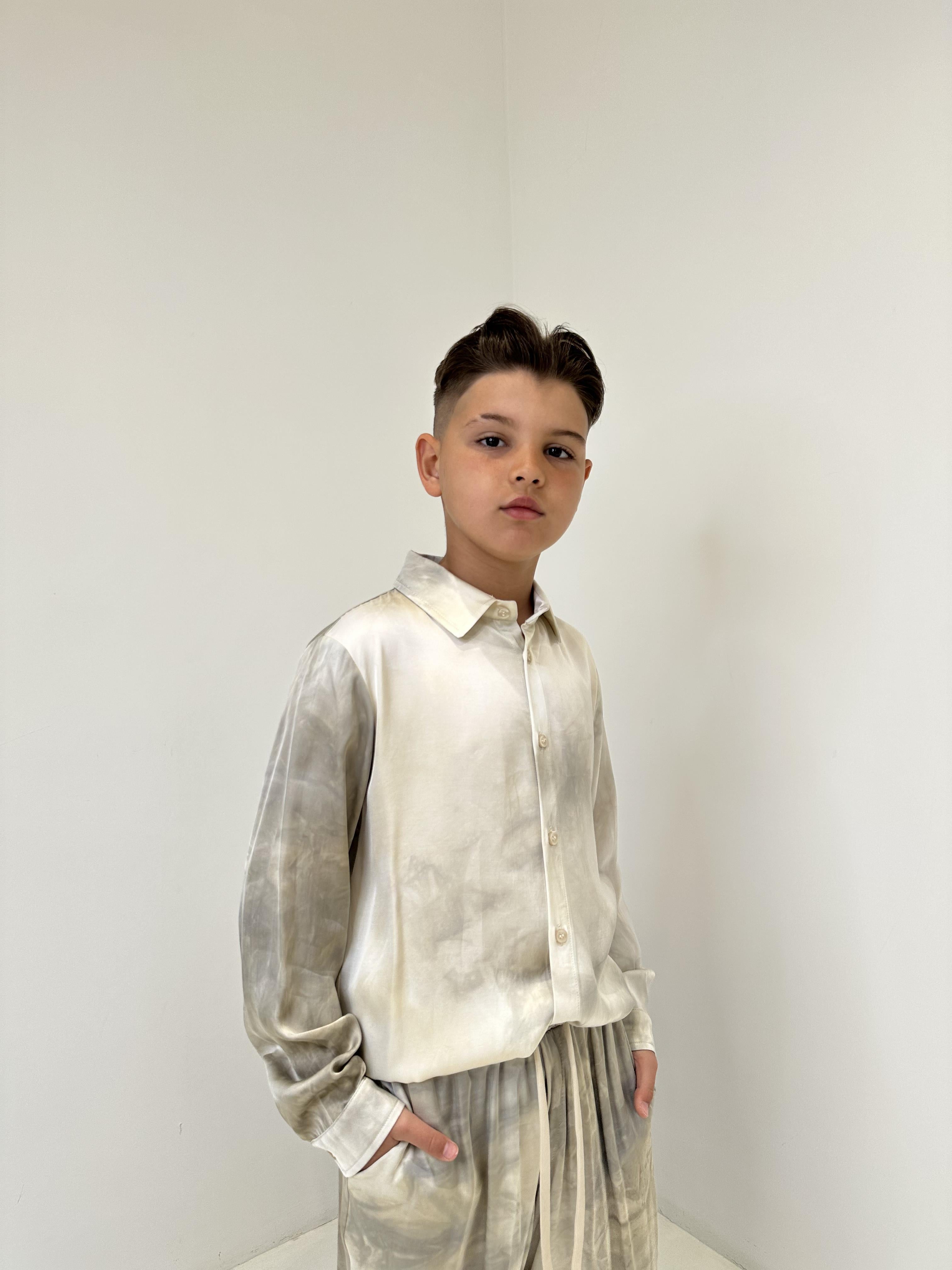Yes London camicia kids panna