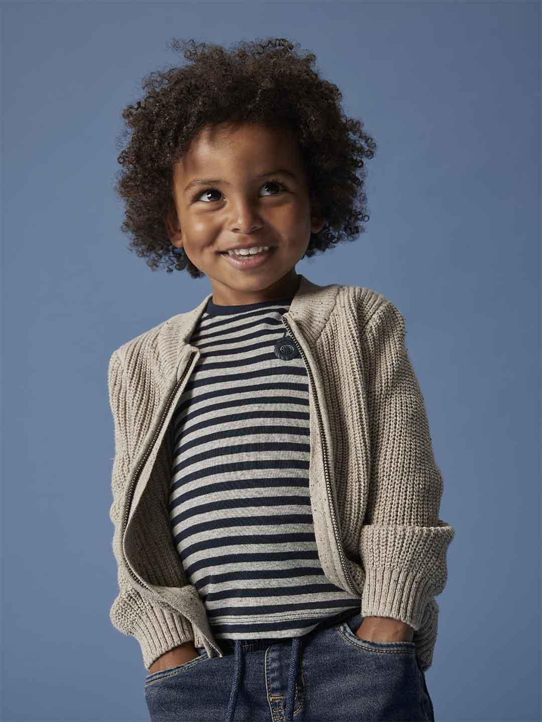 Name It cardigan kids beige con zip