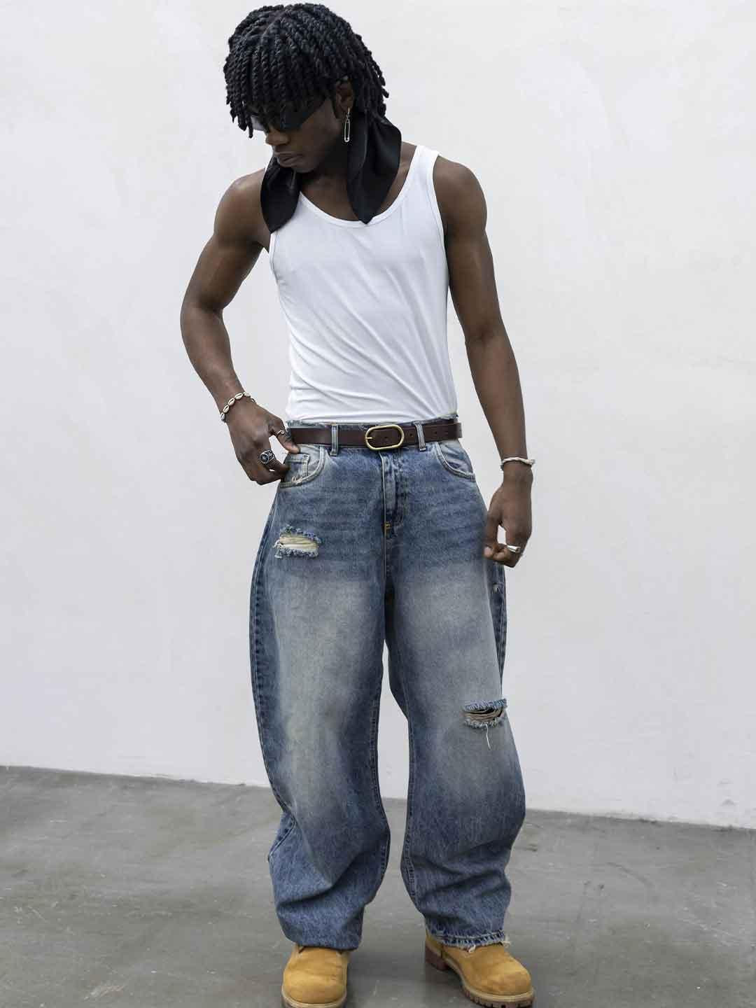 Present Day jeans modello balloon