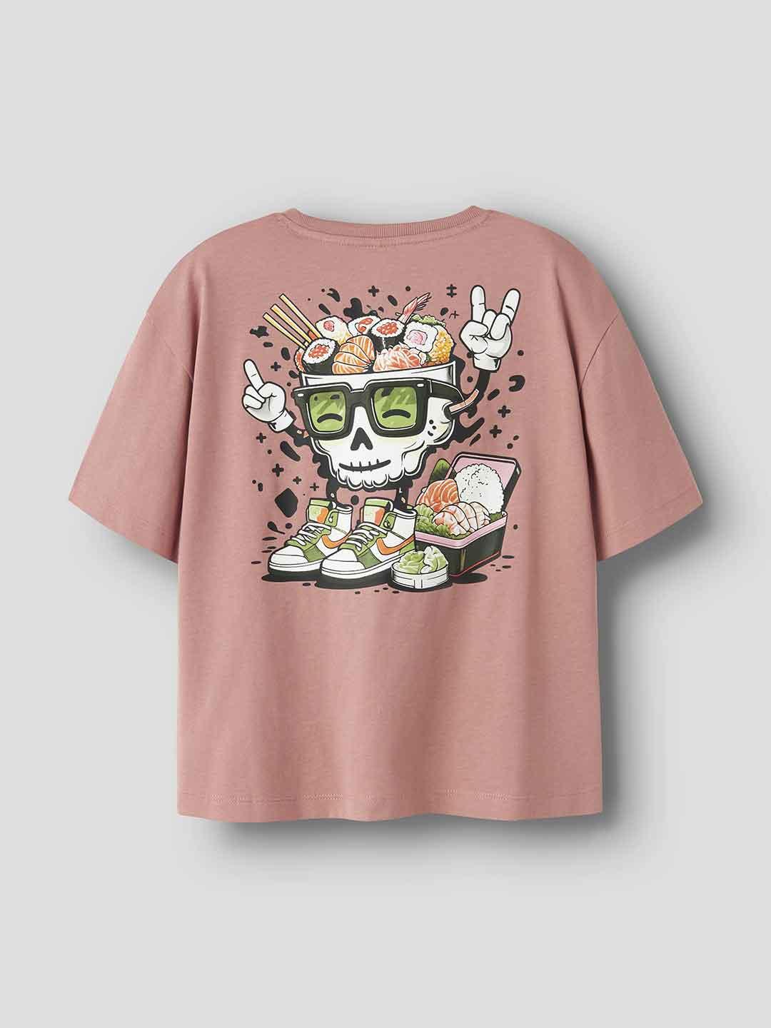 Name It t-shirt kids rosa con stampa