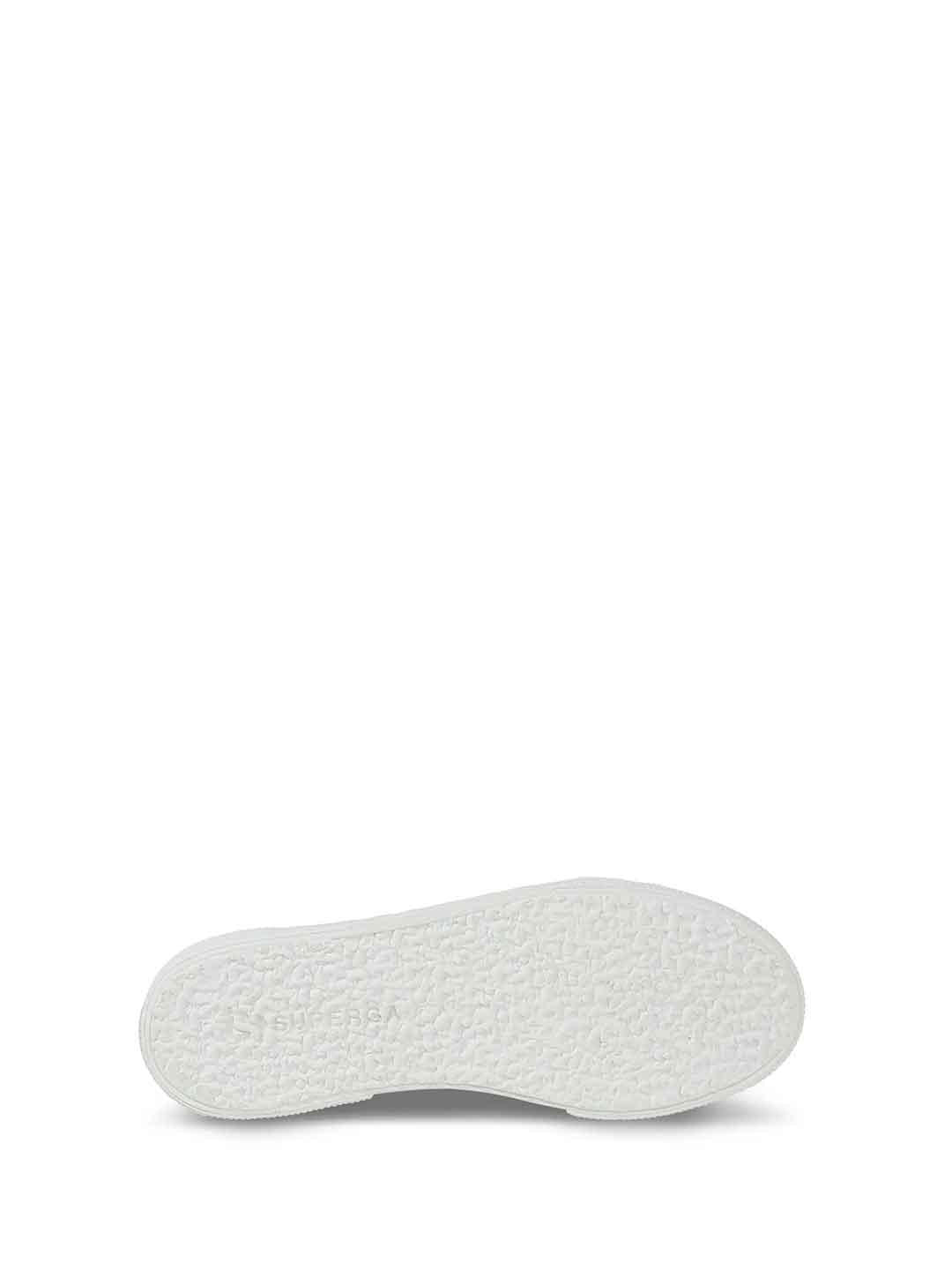 Superga 2740 Flower sneakers bianco in macrame<BR/>