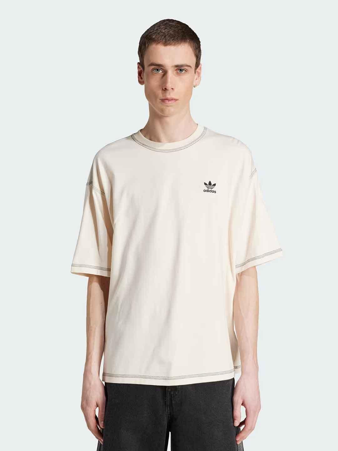 Adidas Trefoil Essentials t-shirt panna