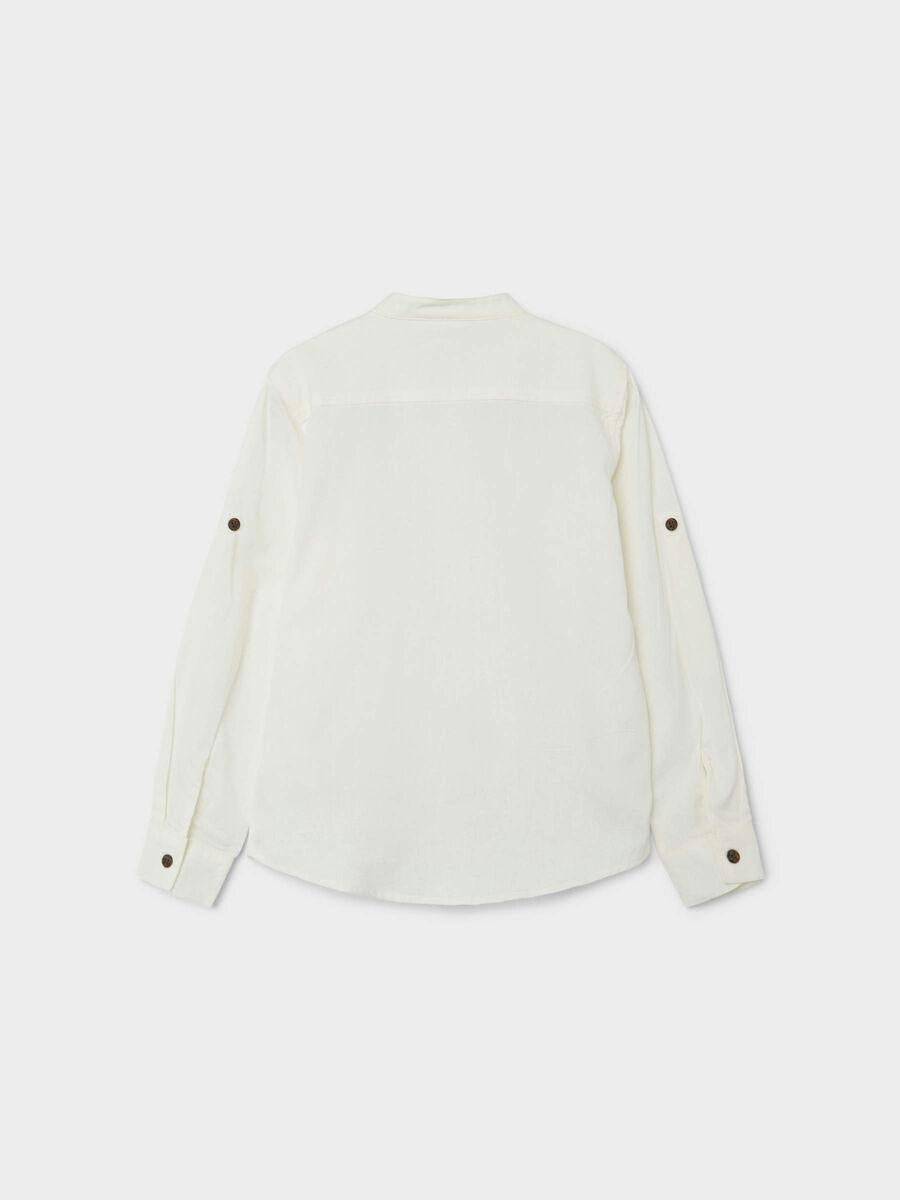 Name It kids camicia bianca a maniche lunghe