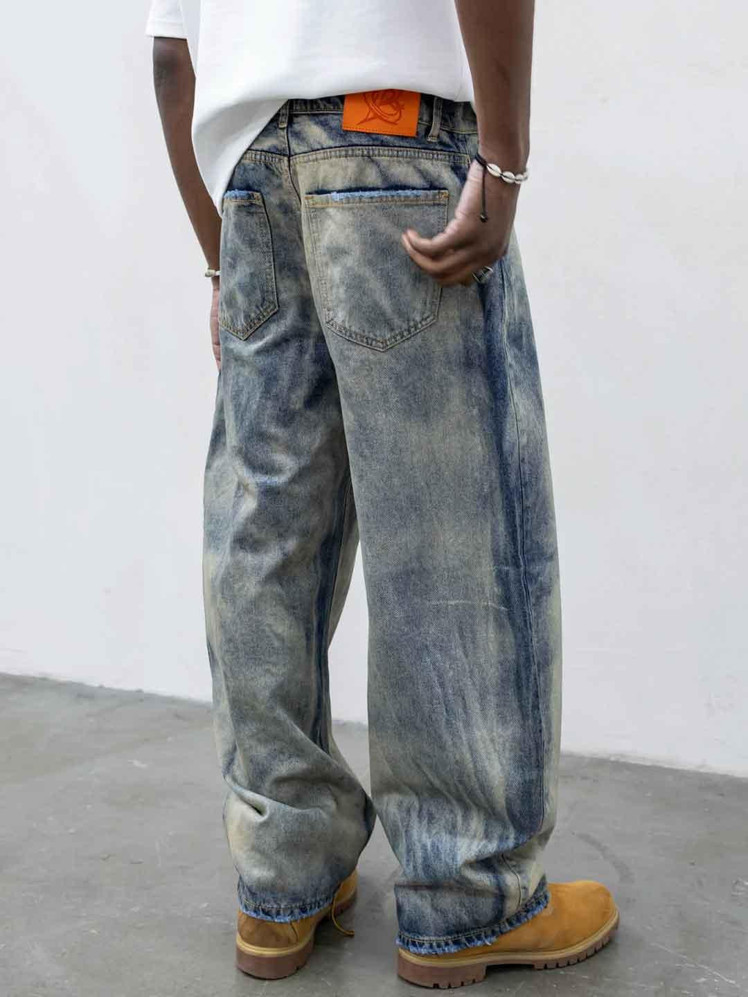 Present Day jeans blu modello balloon