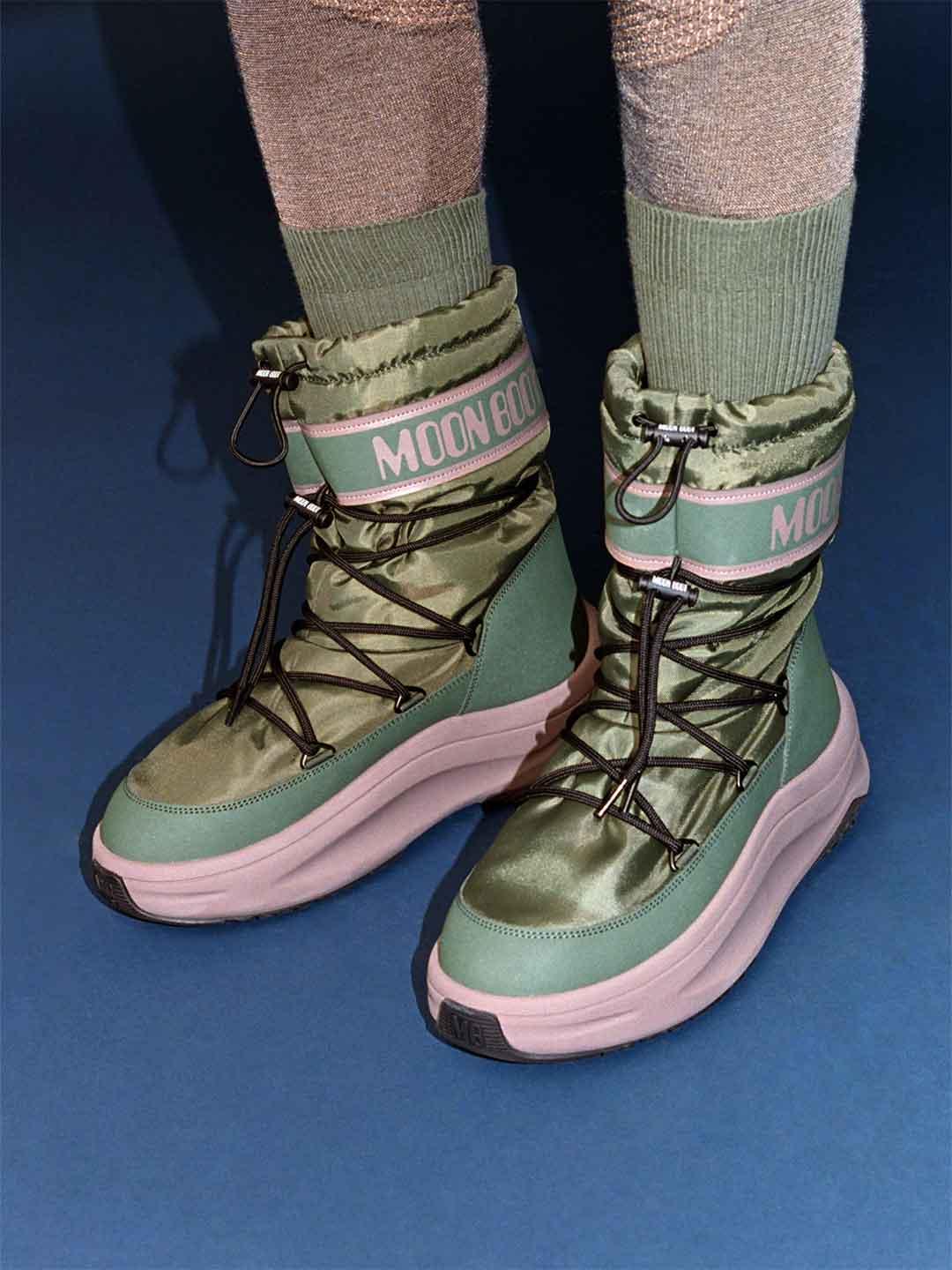 Moon Boot 247 Polar stivale verde