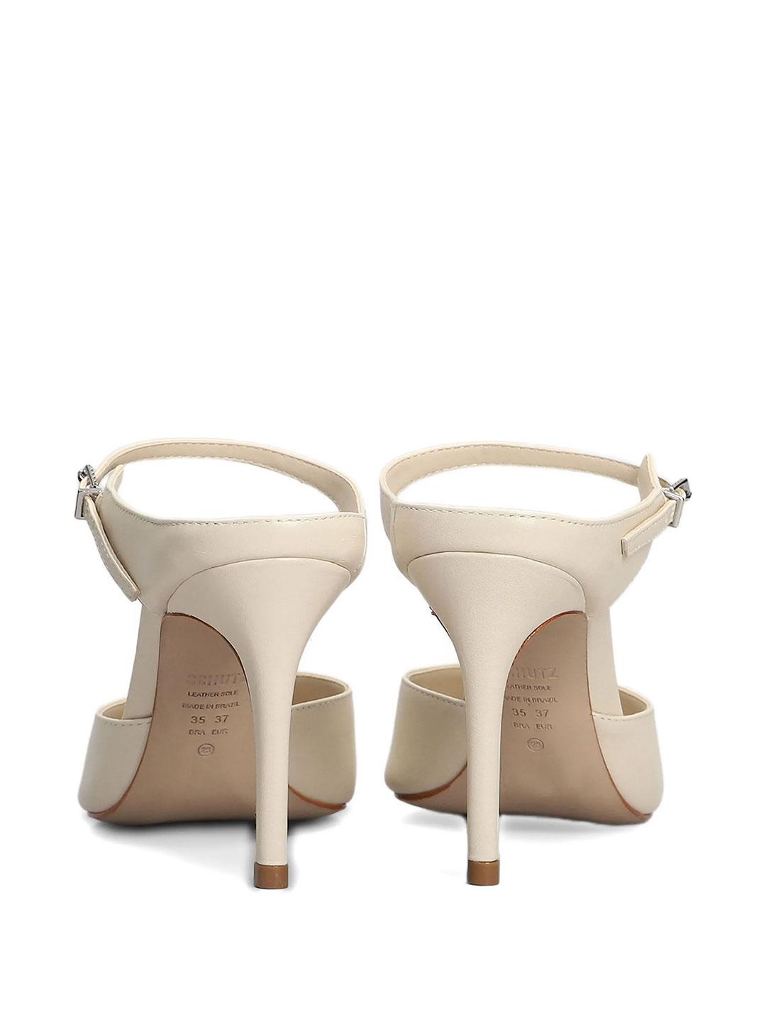 Schutz Mules Laura decolletè beige