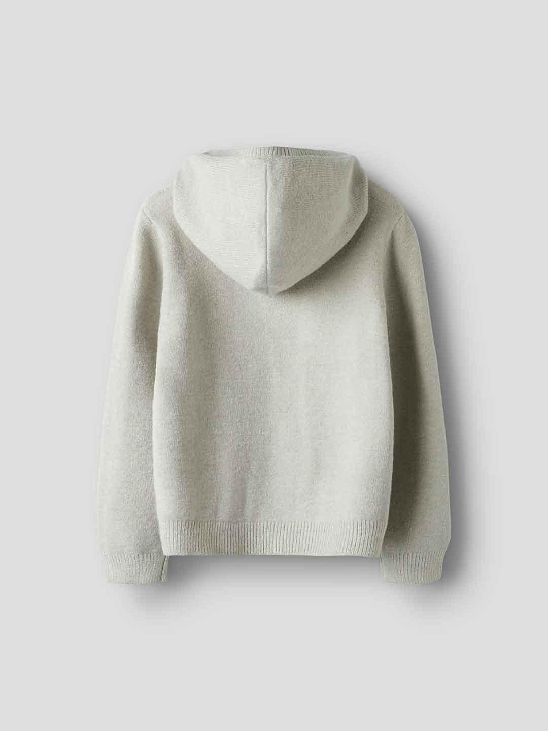 Name It cardigan kids beige con cappuccio
