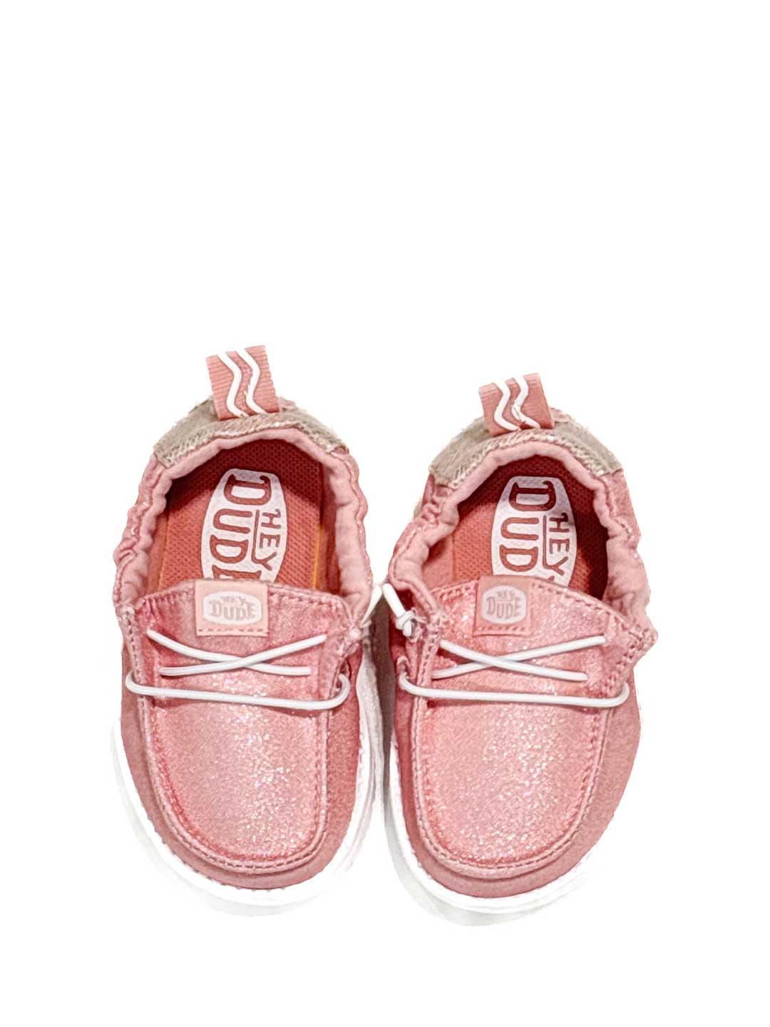Hey Dude sneakers kids rosa
