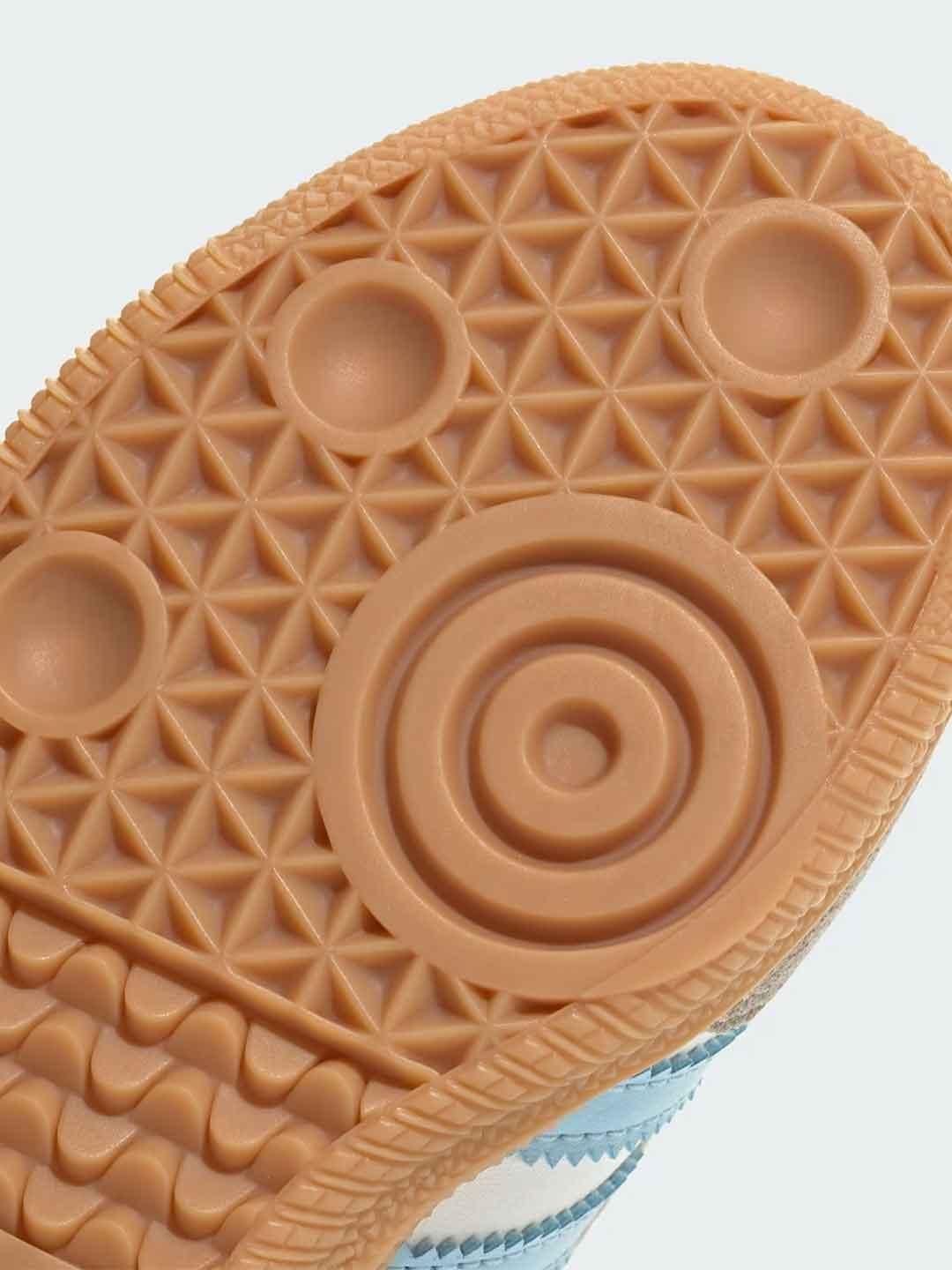 Adidas Samba Jane sneakers kids bianco e celeste