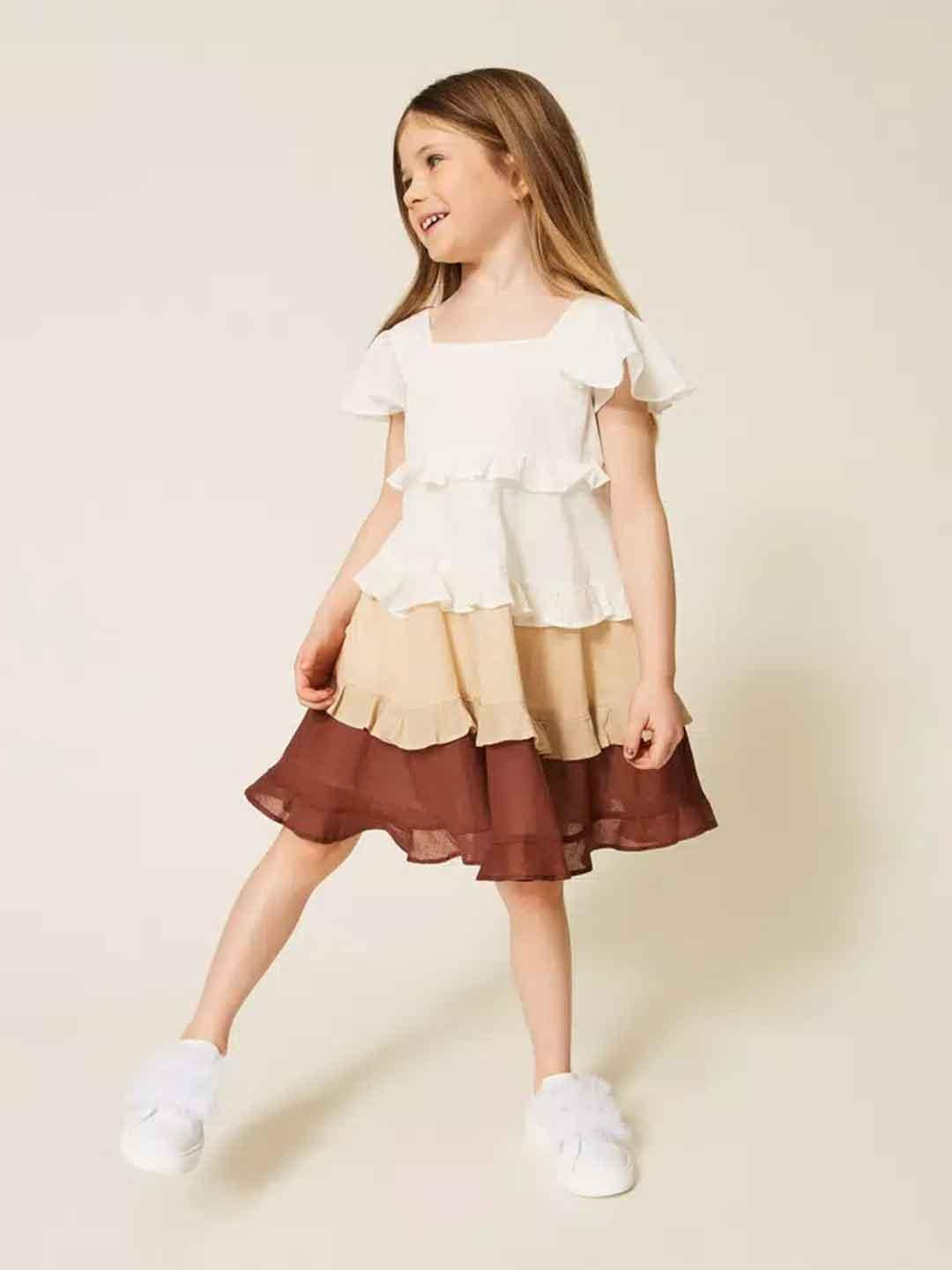 Twinset abito kids multicolor