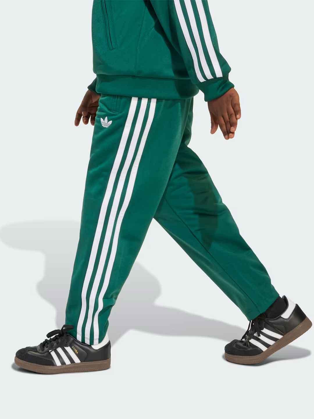 Adidas Firebird coordinato kids verde