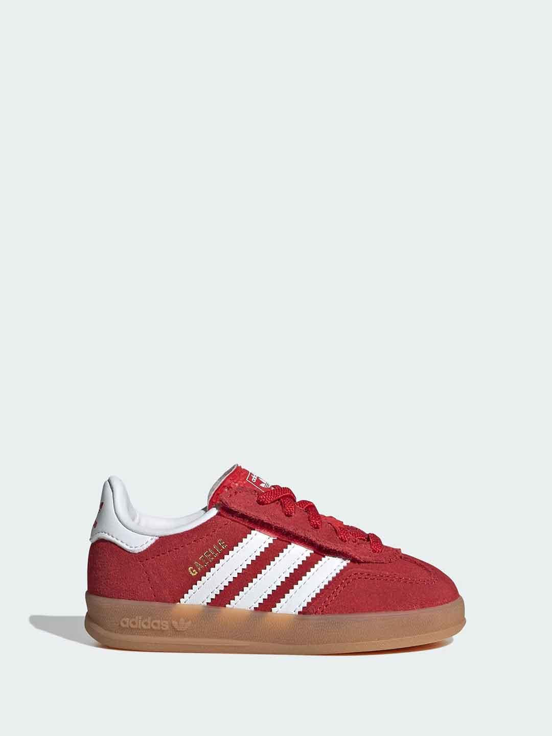 Adidas Gazelle Indoor CF sneakers kids rosso<BR/>