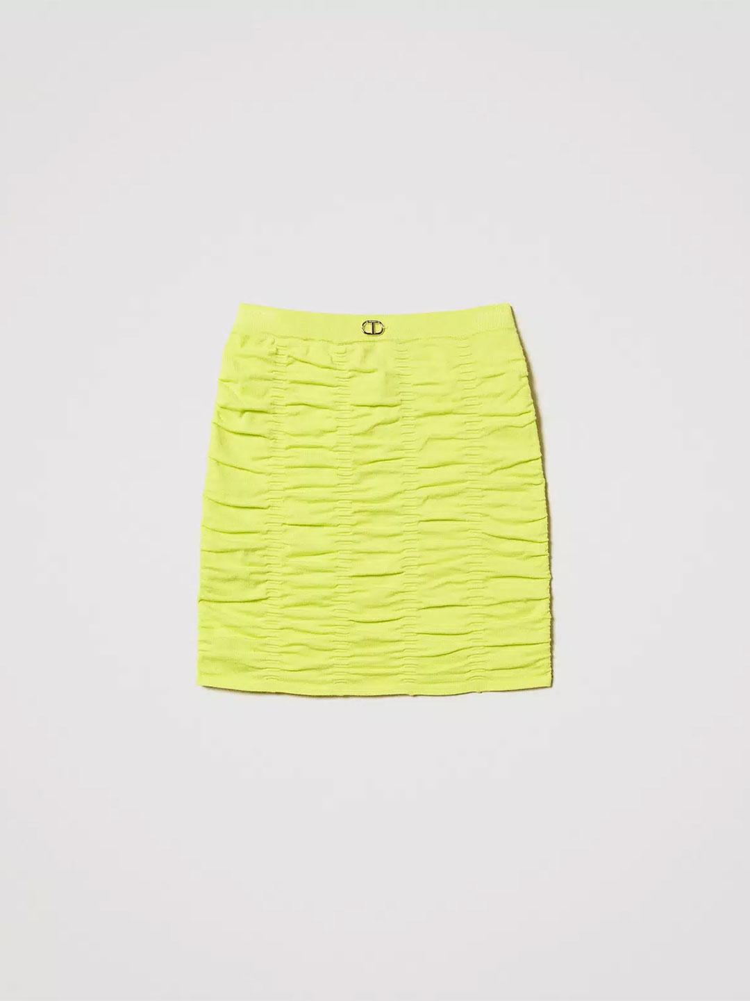 Twinset gonna kids giallo mini