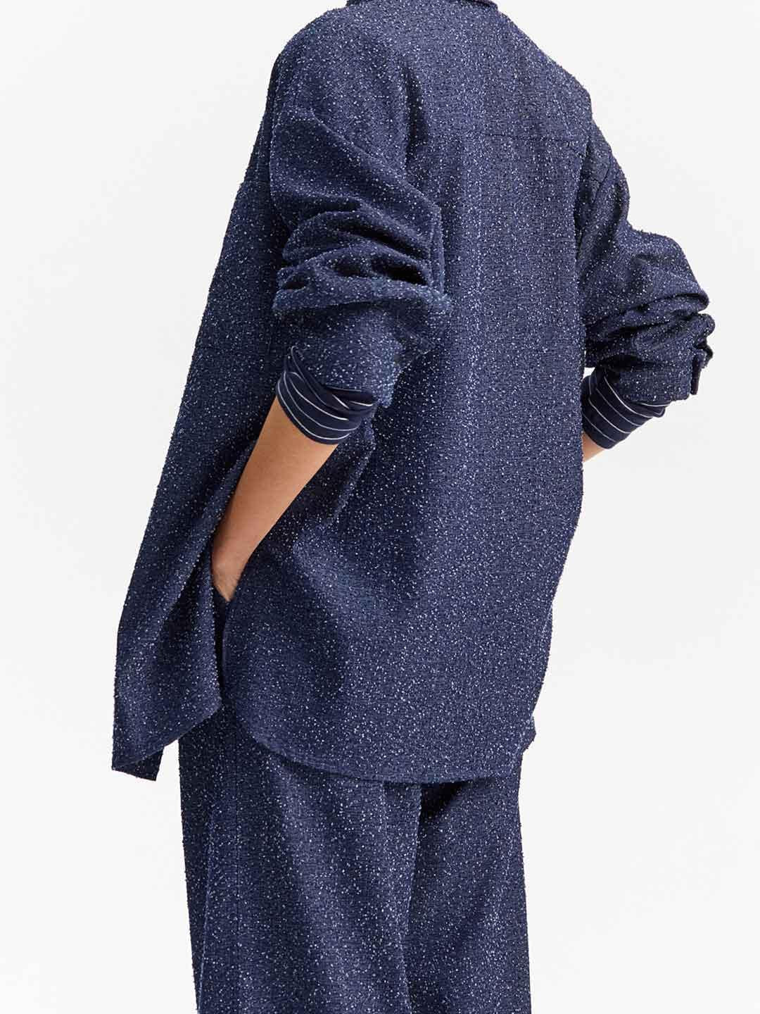 Eleh camicia blu in jeans