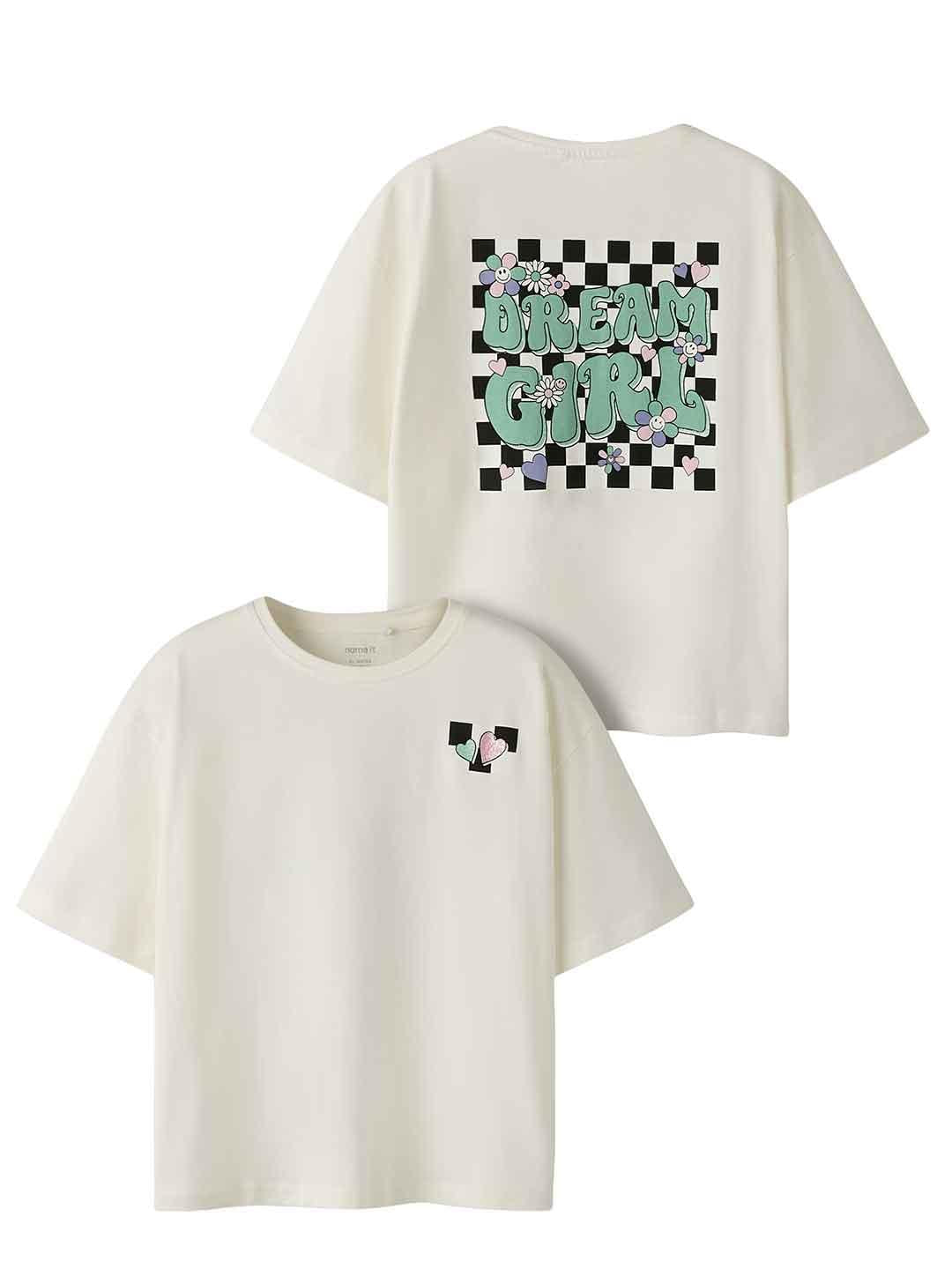 Name It t-shirt kids bianco dream girl