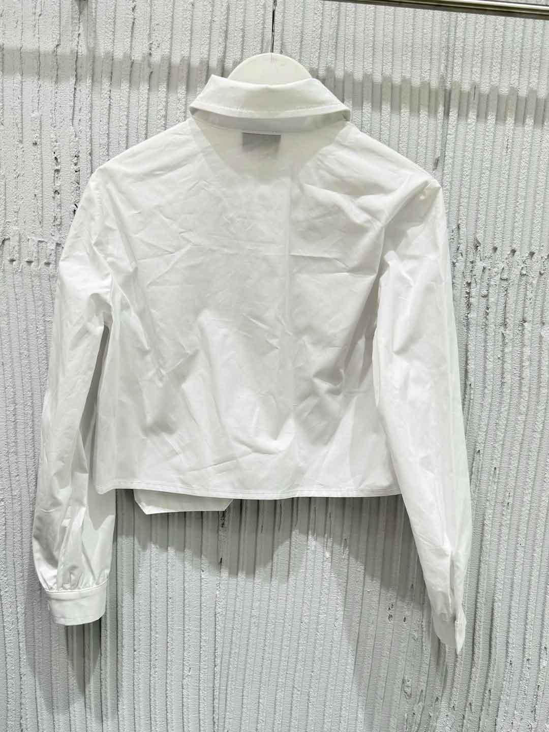 Marc Ellis camicia kids bianco crop