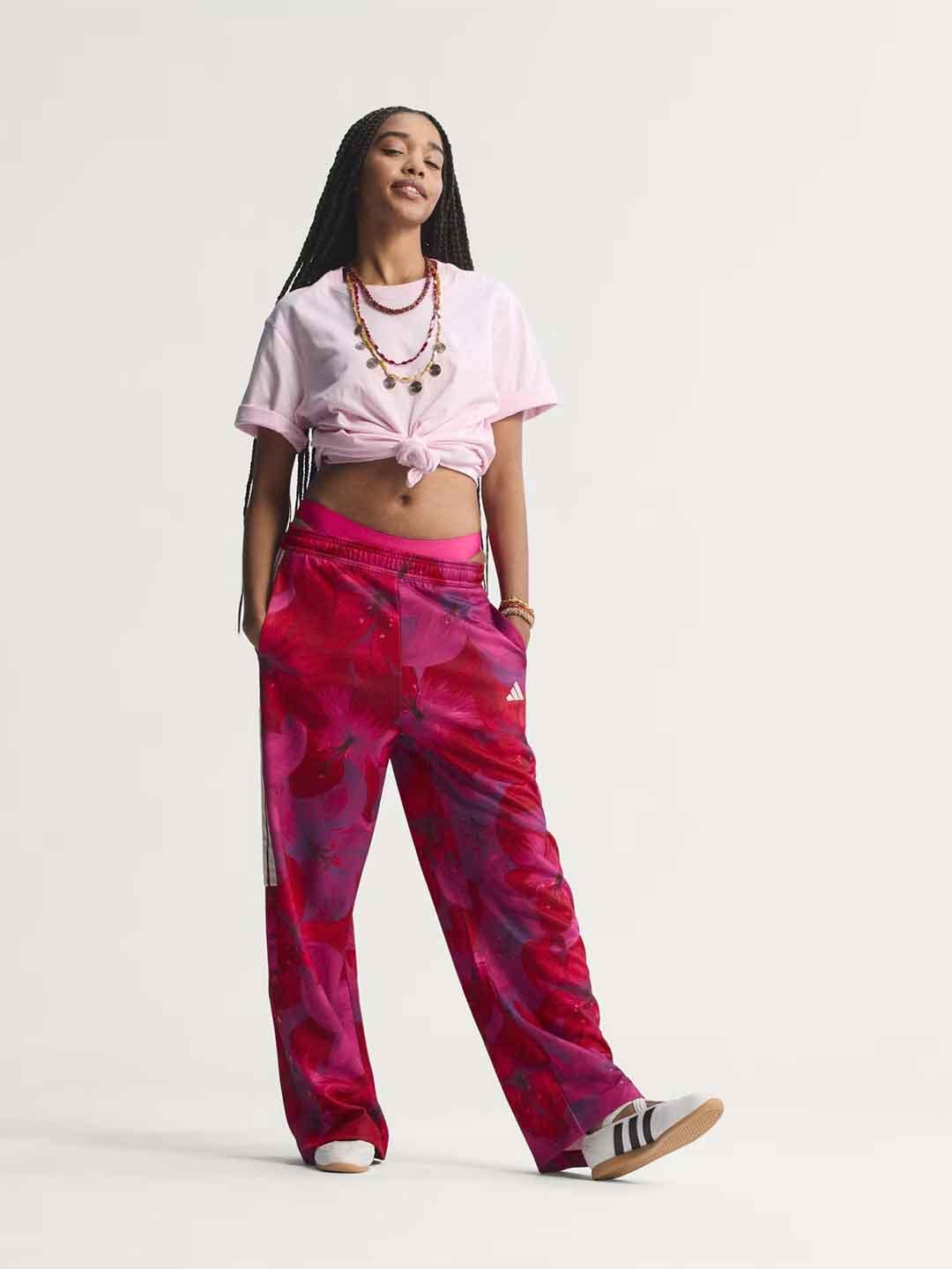Adidas X Farm Rio pantaloni a fantasia