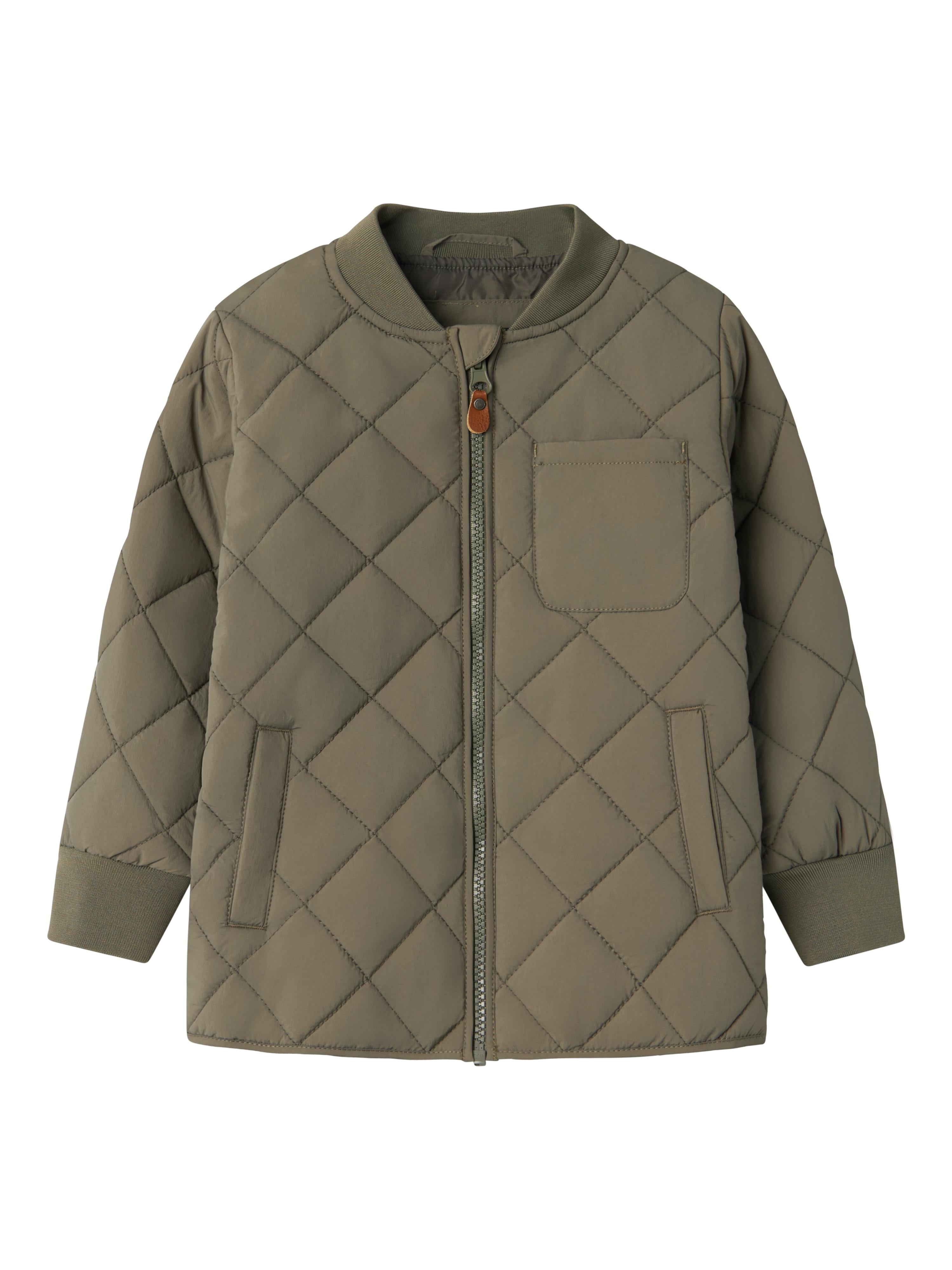 Name It giubbino kids verde trapuntato