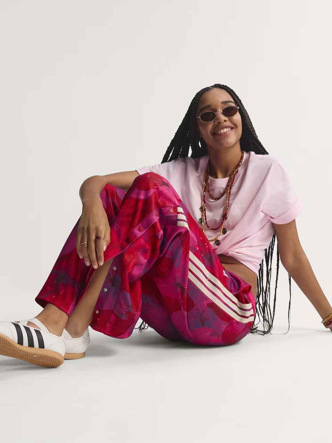 Adidas X Farm Rio pantaloni a fantasia