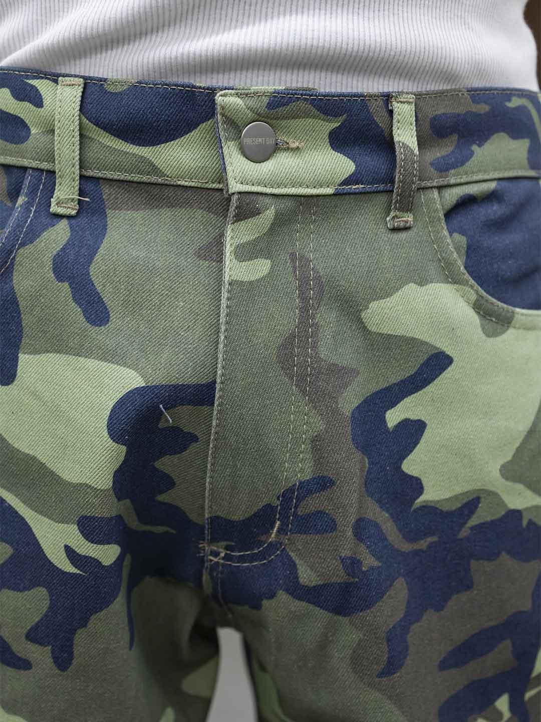 Present Day jeans camouflage