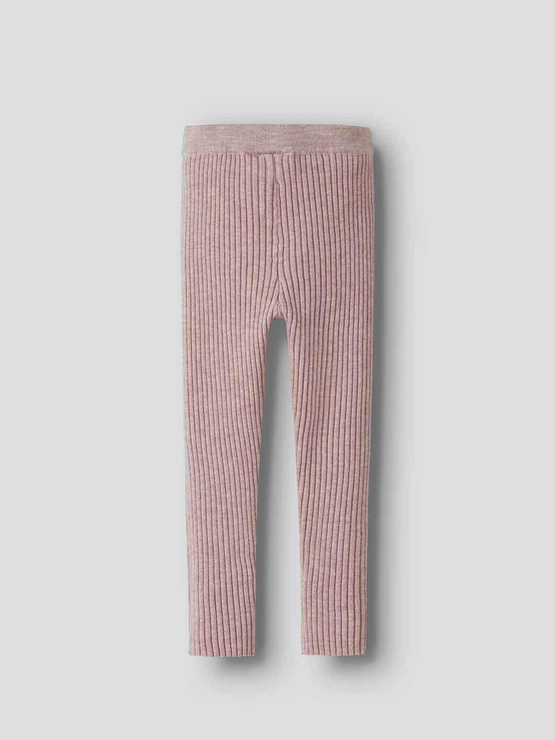 Name It pantalone kids rosa a costine