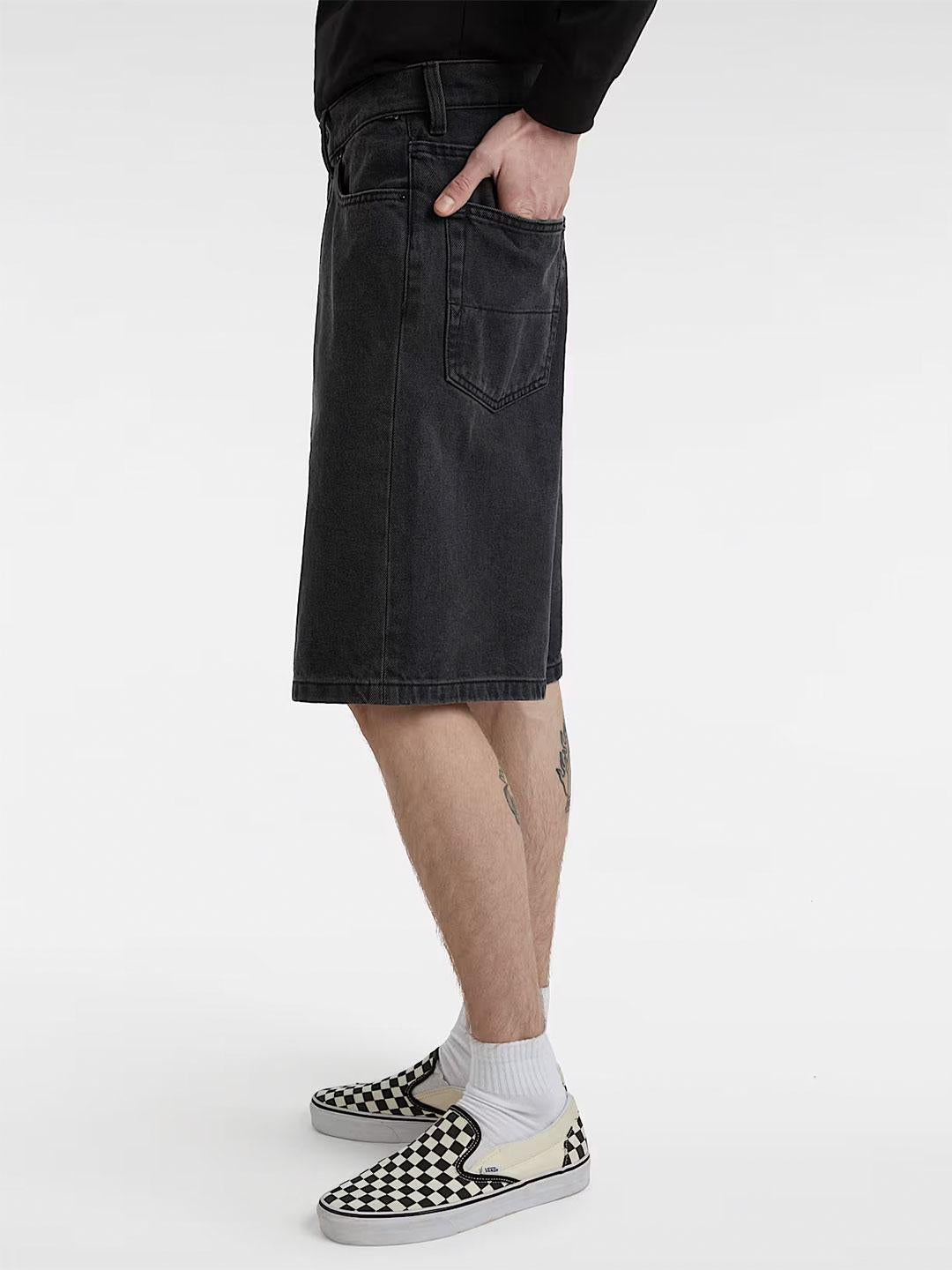 Vans t-bermuda nero in jeans