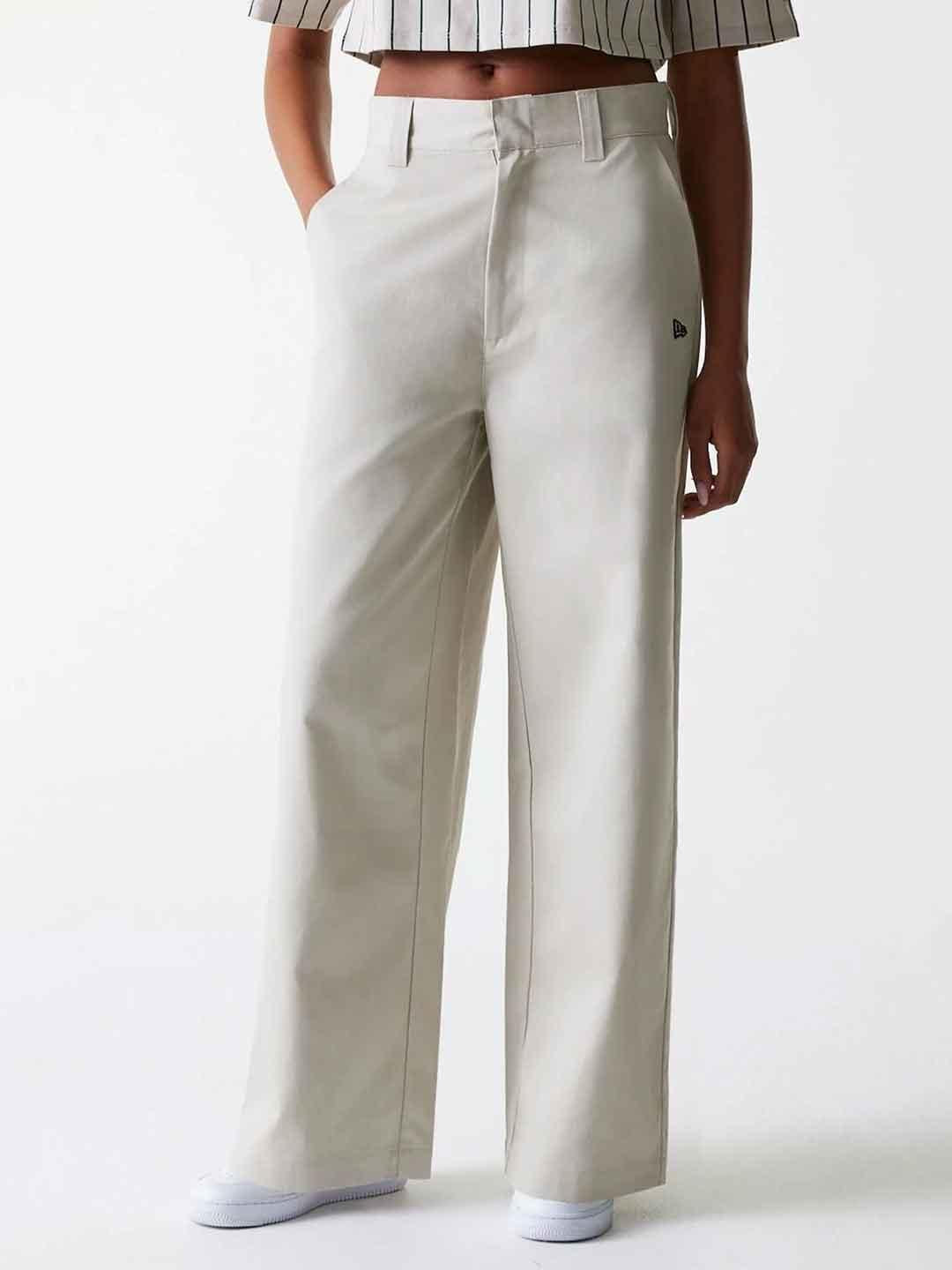 New Era pantalone beige