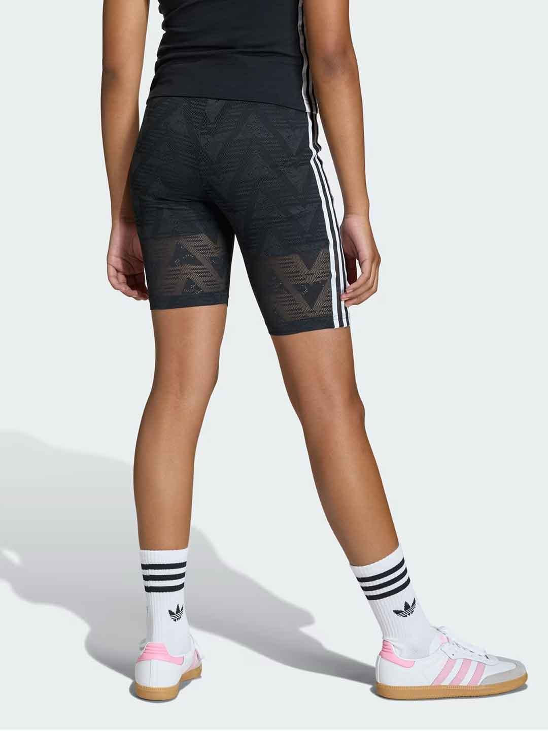 Adidas leggings kids nero in pizzo
