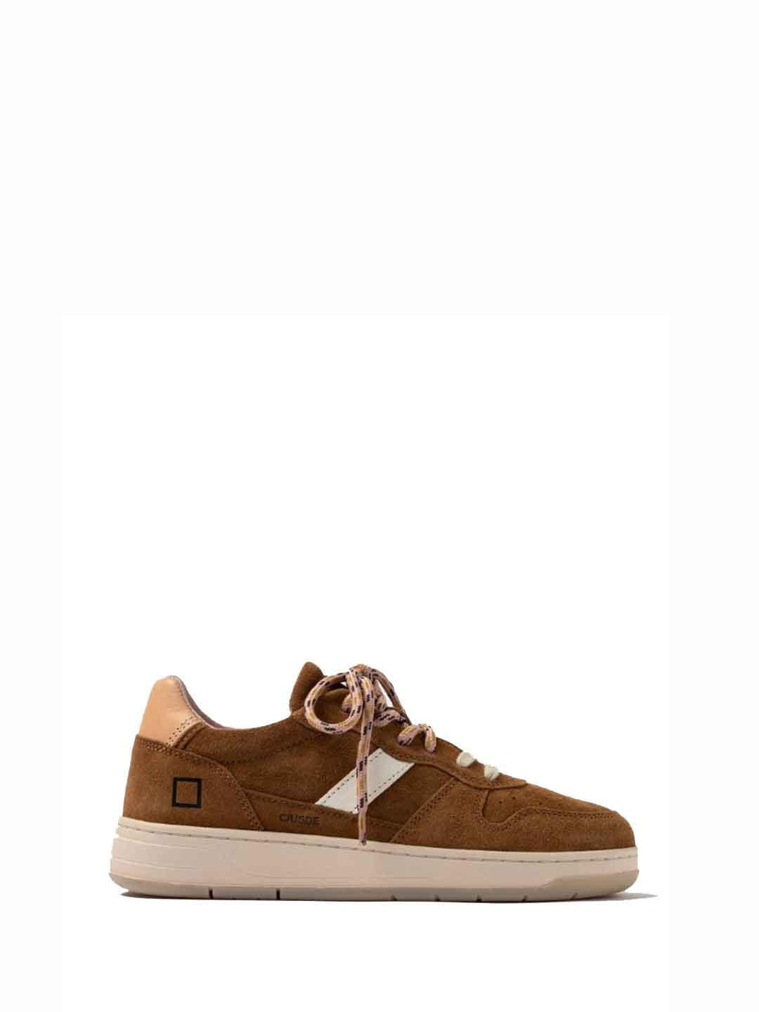 D.A.T.E. Court 2.0 Suede sneakers cuoio