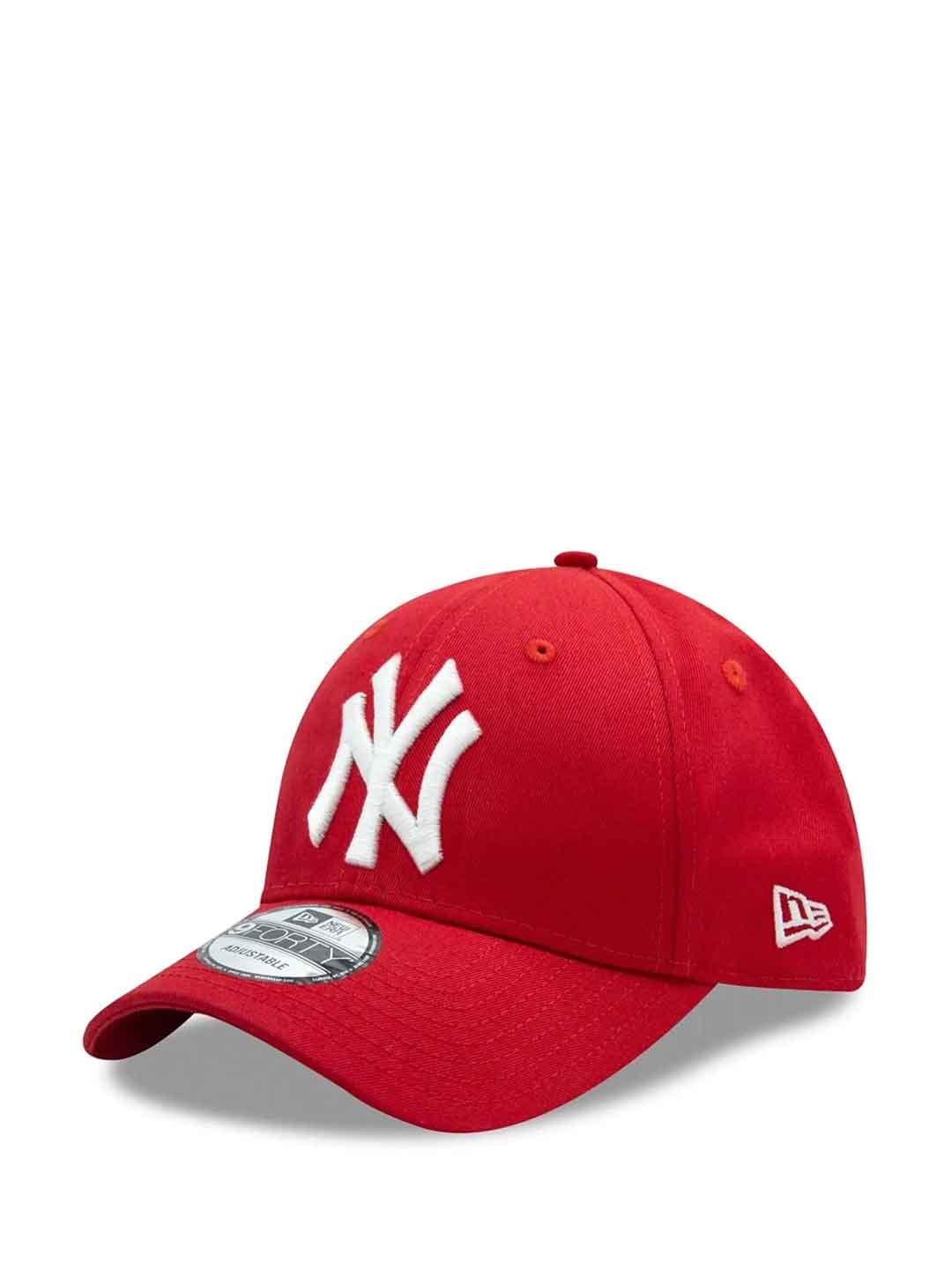 New Era 9Forty cappello rosso con logo bianco