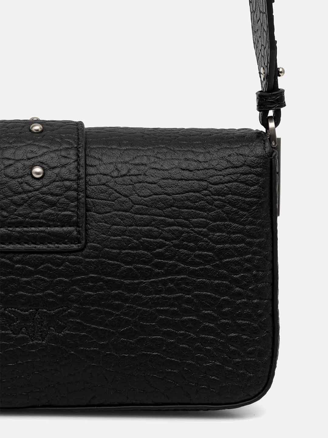 Pinko borsa nero con borchie