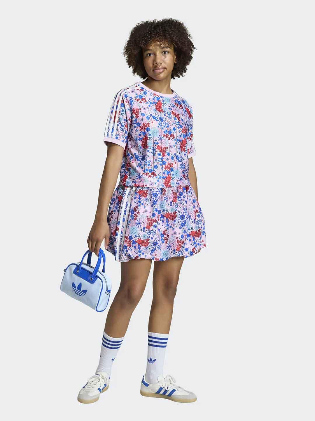 Adidas gonna kids a fiori corta