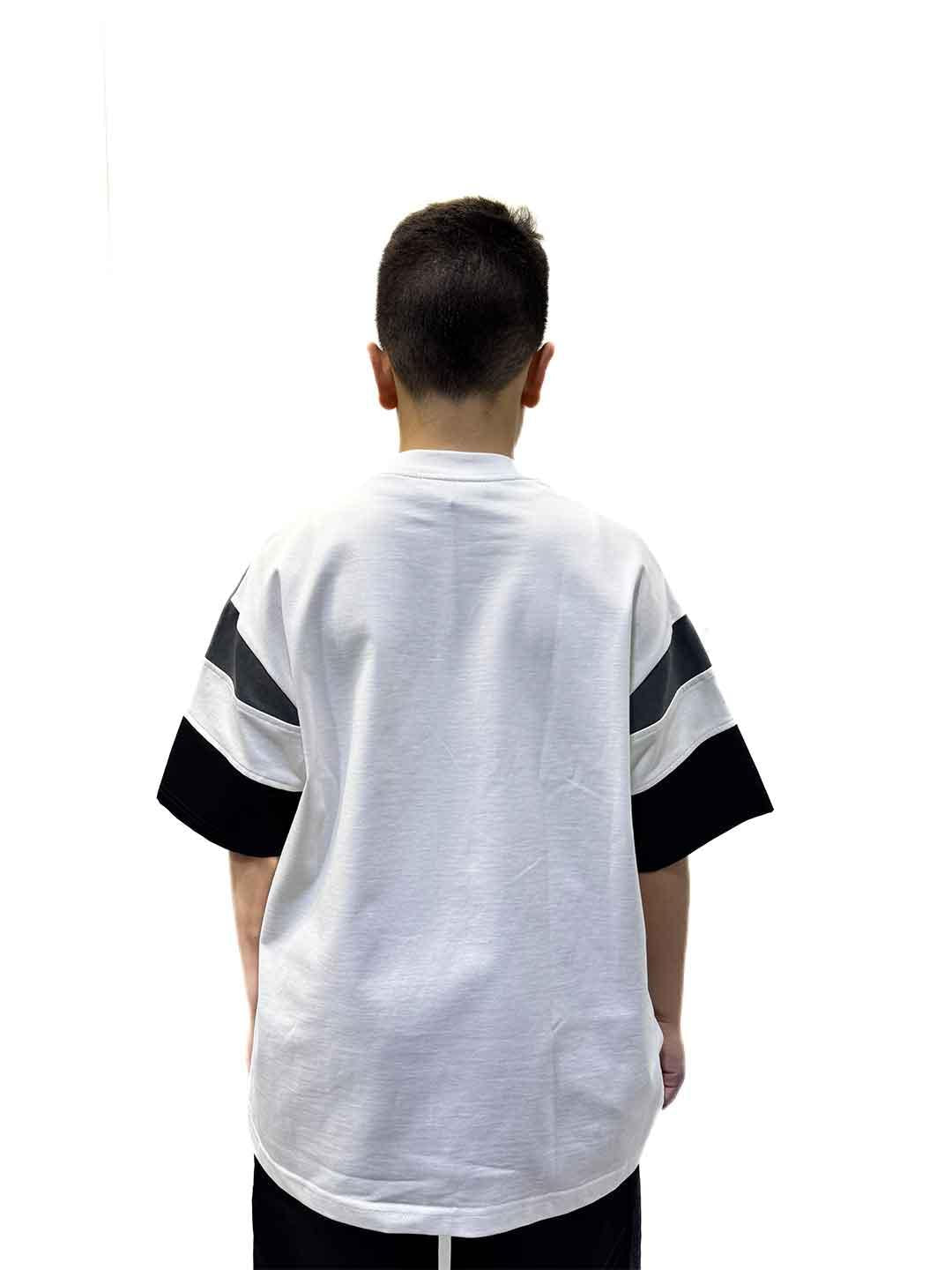 Yes London t-shirt kids bianco e nero