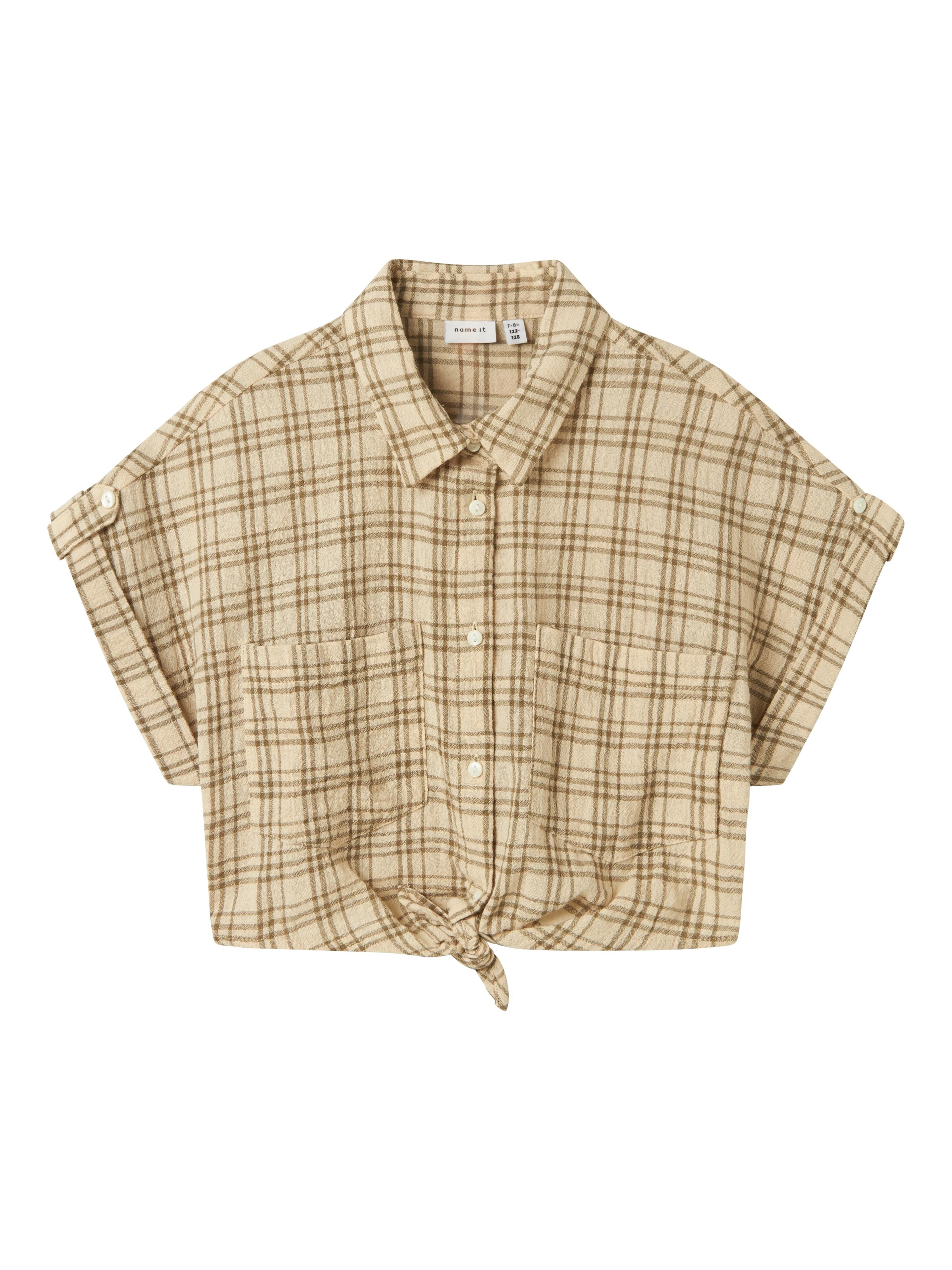Name It camicia kids beige crop
