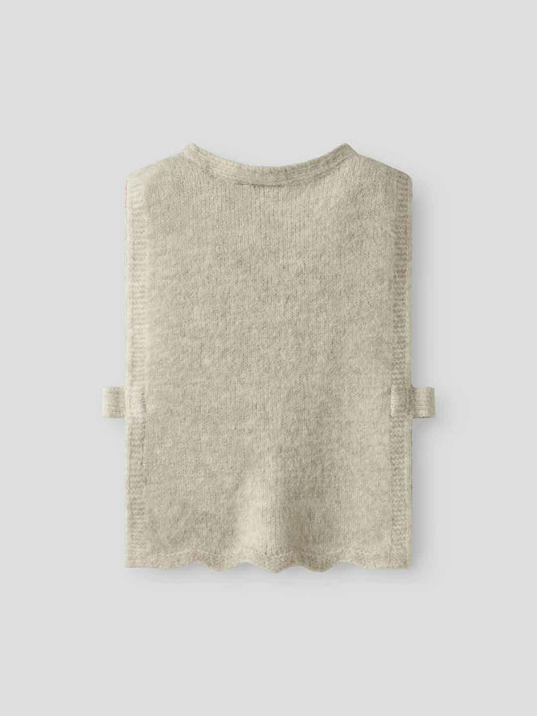 Name It gilet kids panna in maglia