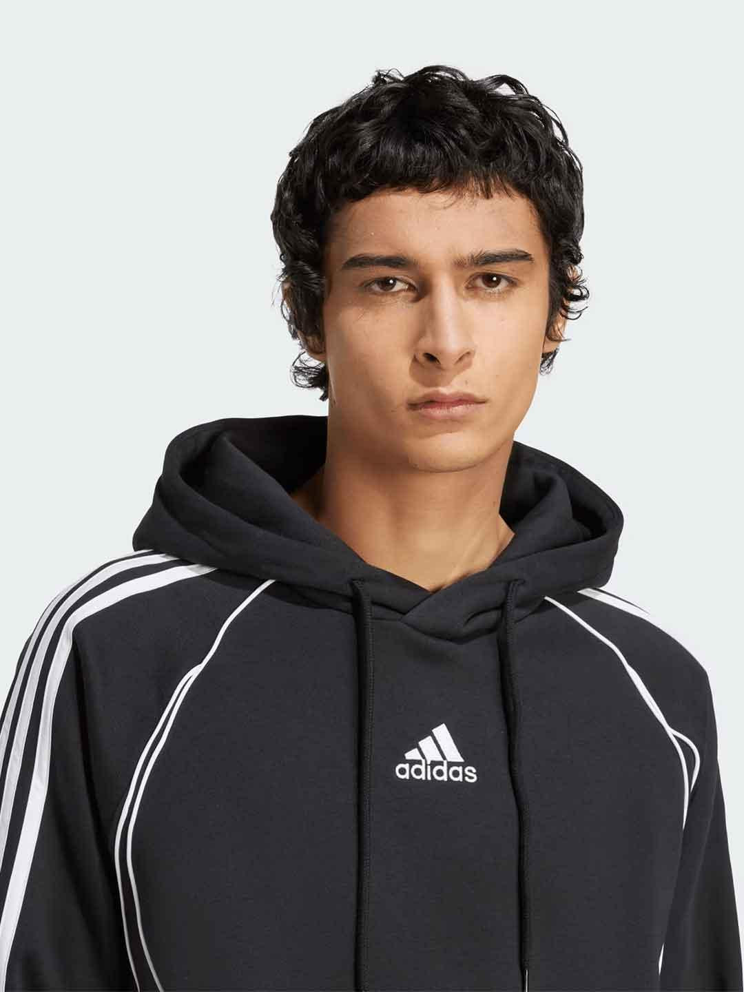 Adidas Adicolor felpa nero con cappuccio