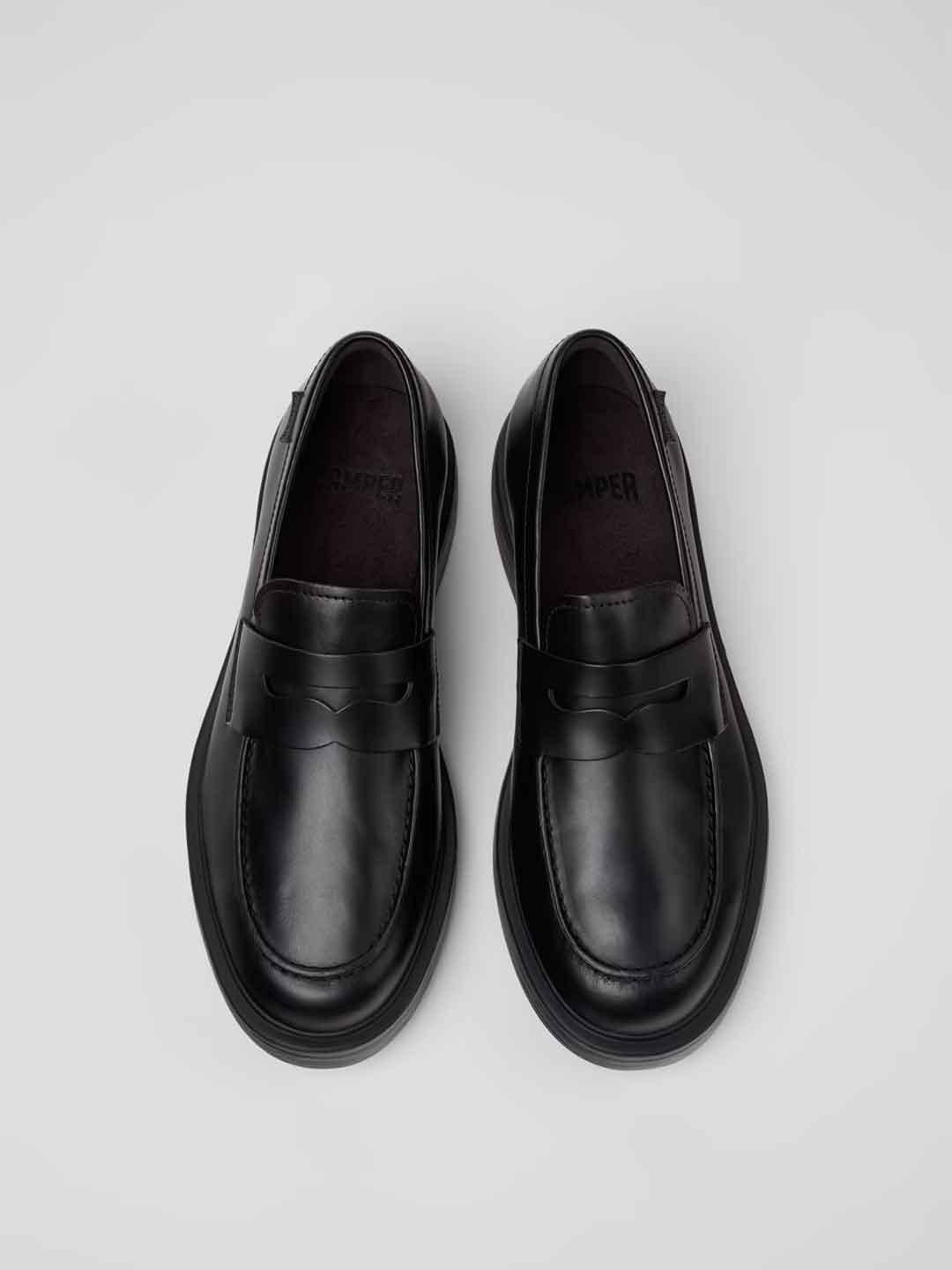 Camper Dean mocassino nero