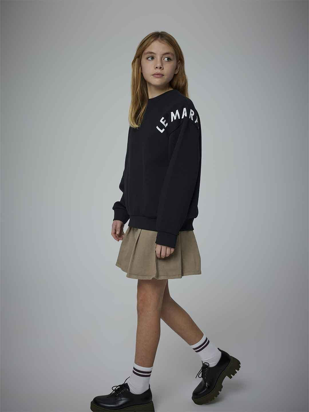 Name It felpa kids nero con grafica