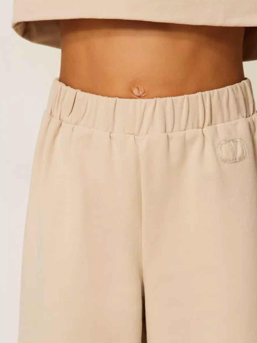 Twinset pantalone kids beige