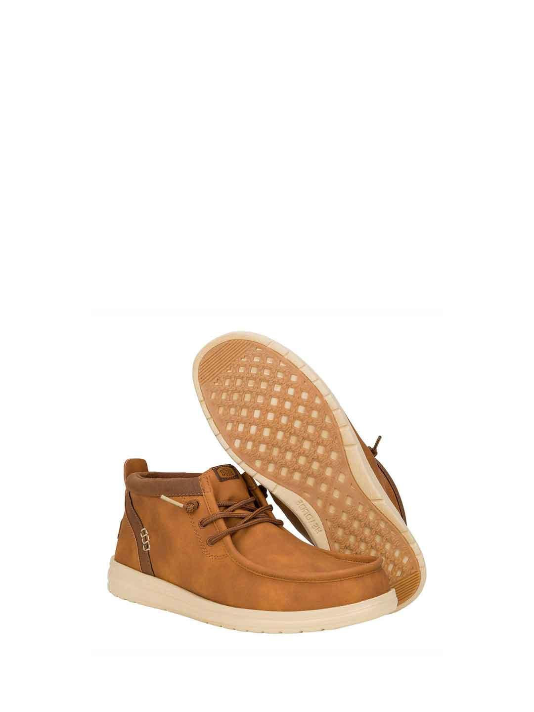 Hey Dude Wally Mid Grip Classic sneakers cuoio