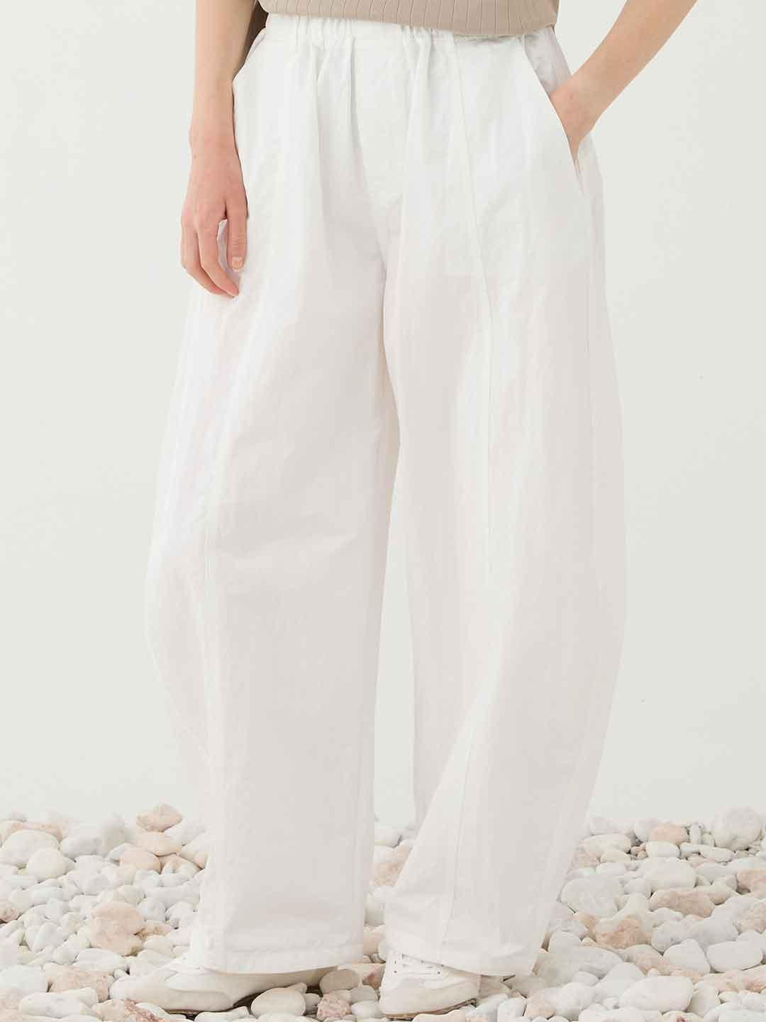 Eleh pantaloni bianco