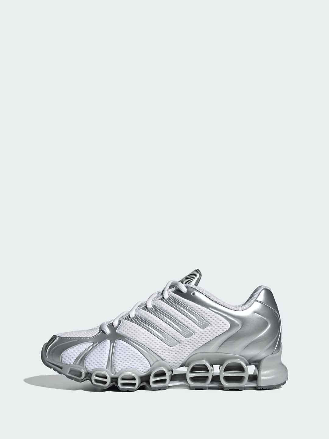 Adidas Mega Ghostride W snekaers bianco e argento