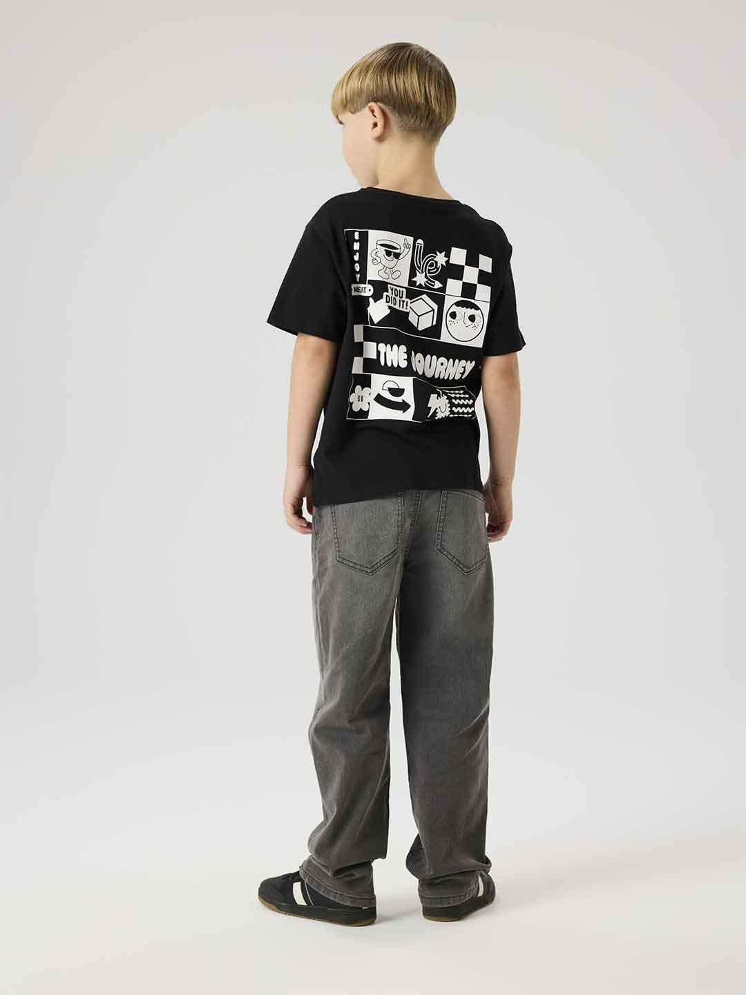 Name It t-shirt kids nero the journey