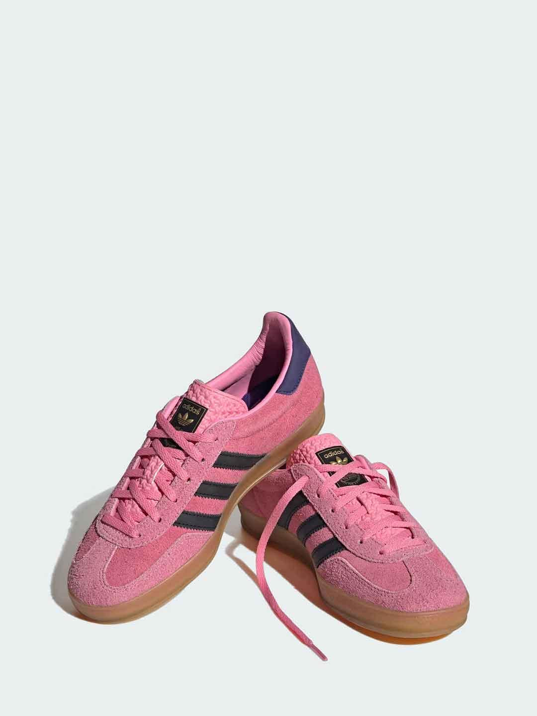 Adidas Gazelle Indoor sneakers rosa e blu